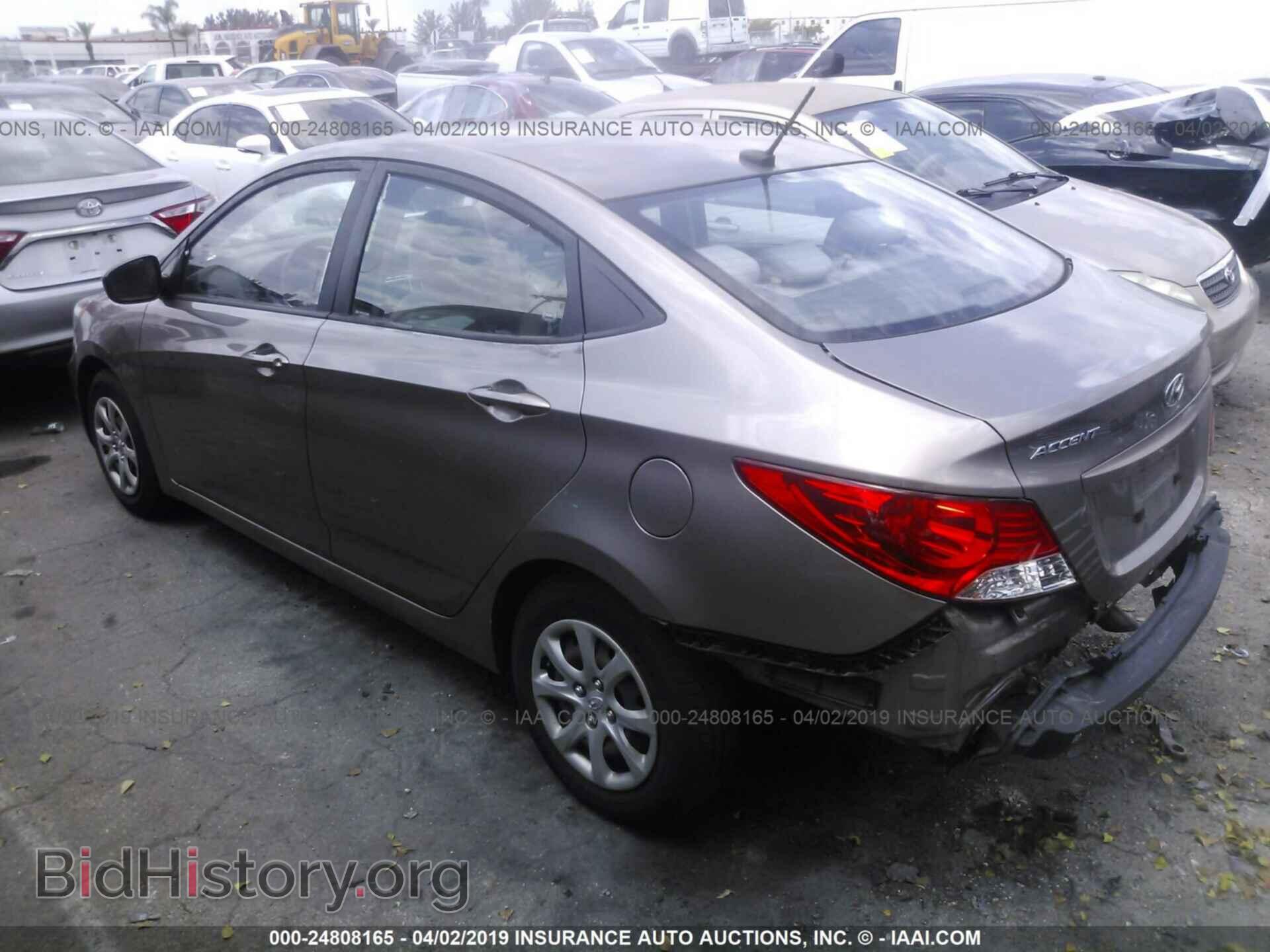 2012 HYUNDAI ACCENT - VIN: KMHCT4AE9CU244065 - Фото 3