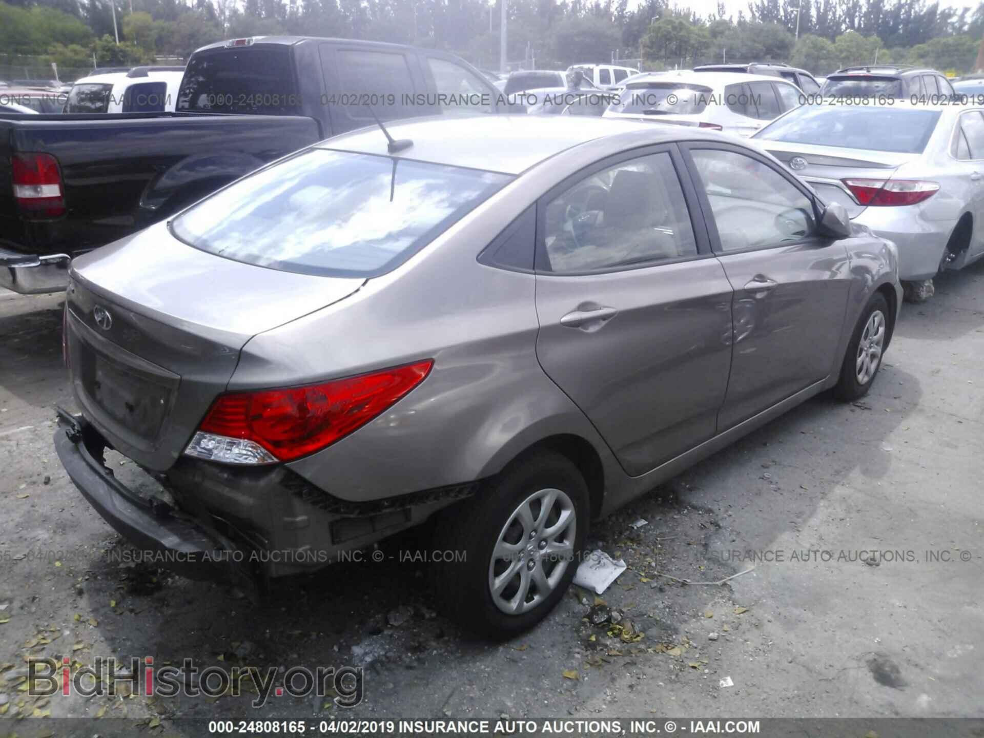 2012 HYUNDAI ACCENT - VIN: KMHCT4AE9CU244065 - Фото 4