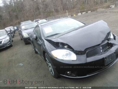 2011 Mitsubishi ECLIPSE GT, black — VIN 4A31K3DT6BE004495, IAAI