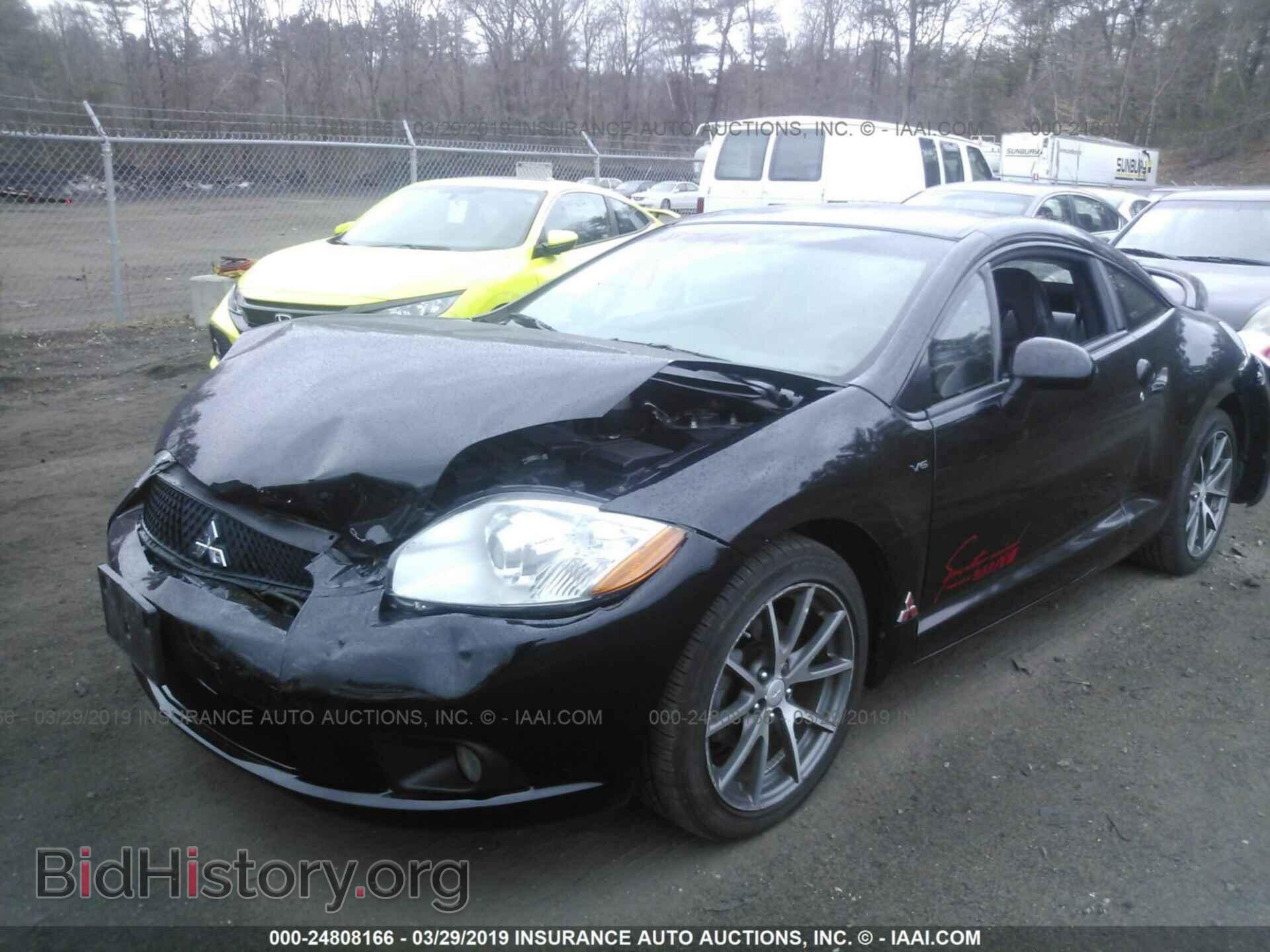 2011 MITSUBISHI ECLIPSE - VIN: 4A31K3DT6BE004495 - Photo 2