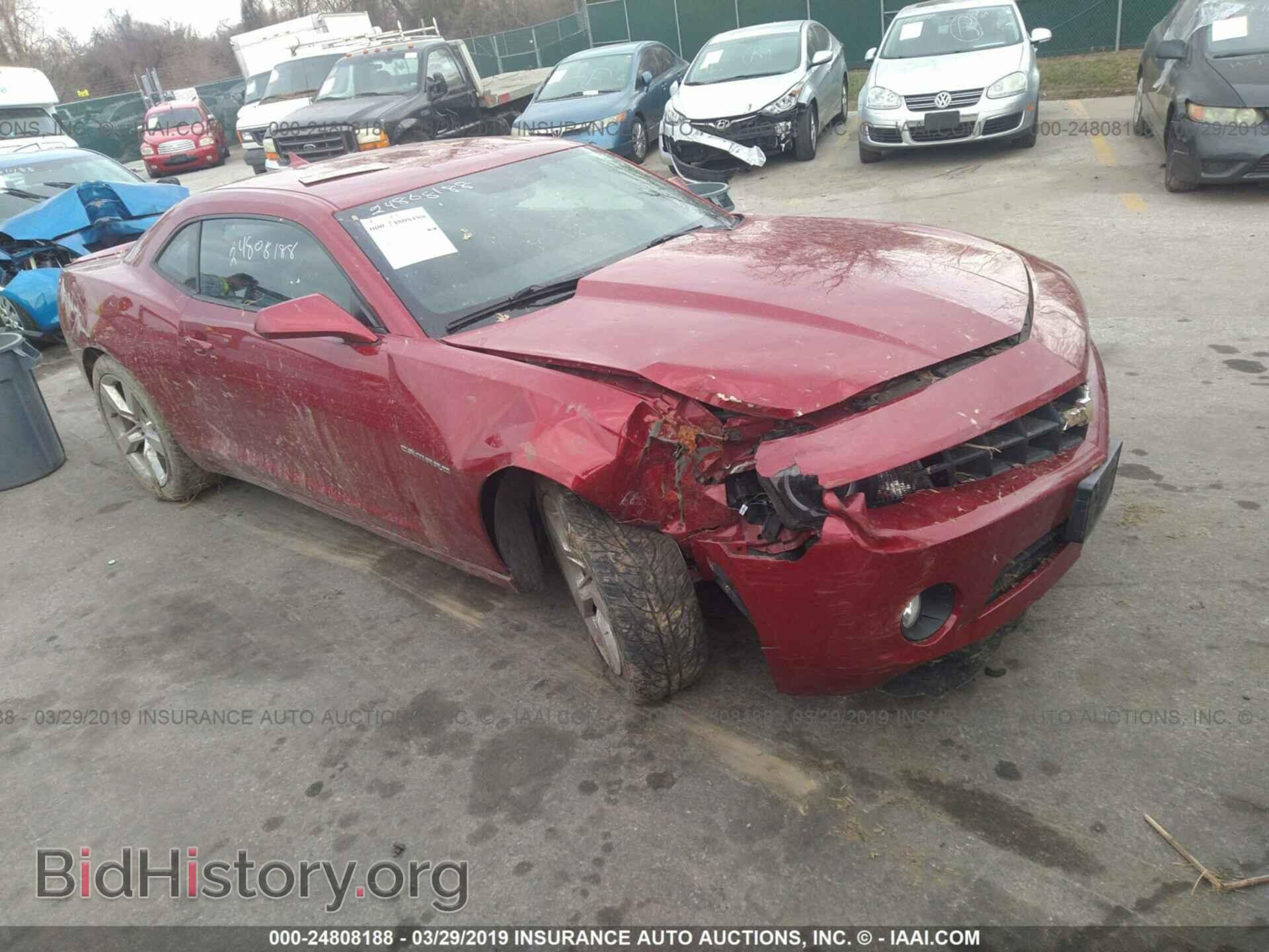 Фотография 2G1FB1E35C9201277 - CHEVROLET CAMARO 2012