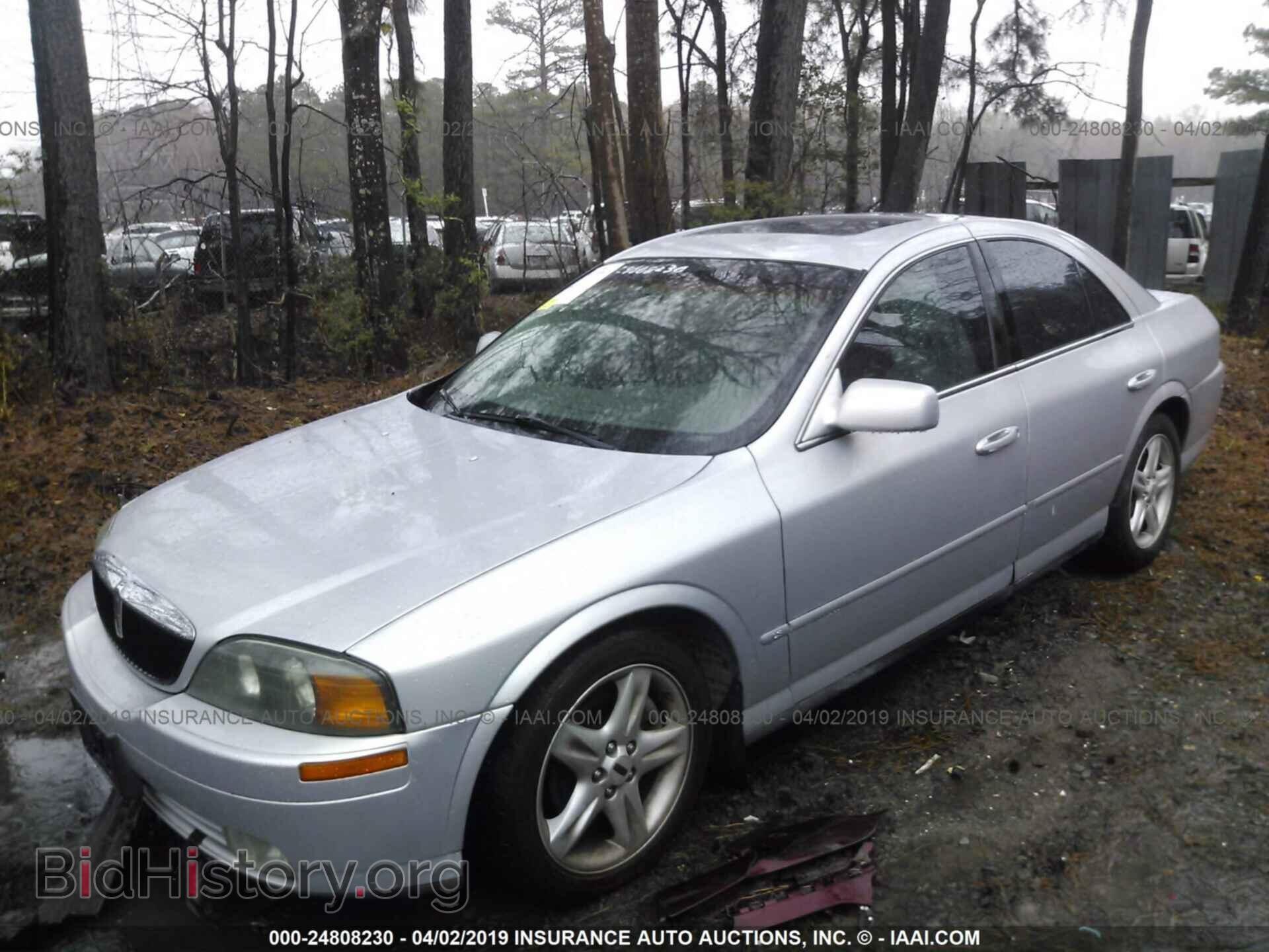 2001 LINCOLN LS - VIN: 1LNHM86S91Y611545 - Фото 2