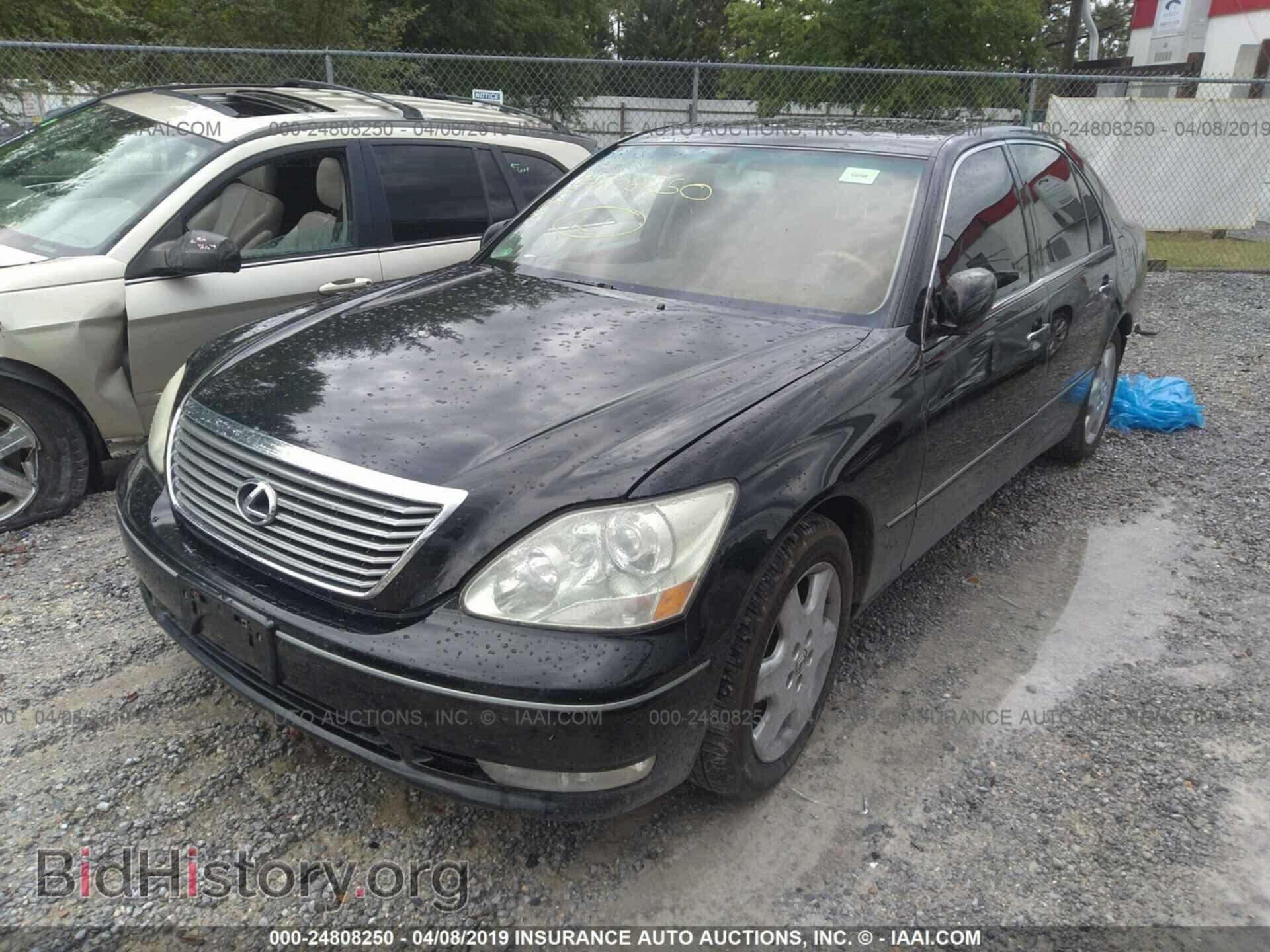 2005 LEXUS LS - VIN: JTHBN36F755016051 - Фото 2