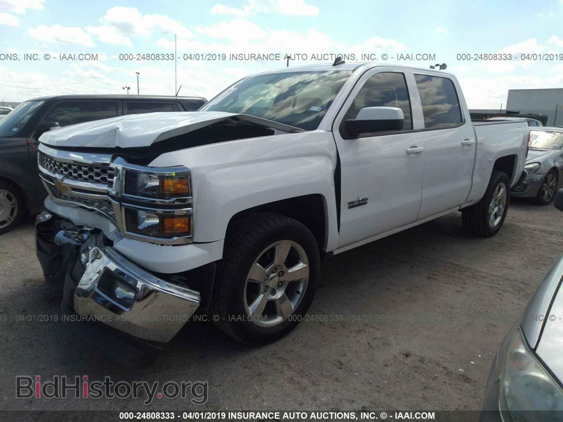 2014 CHEVROLET SILVERADO - VIN: 3GCPCREC3EG362937 - Фото 2