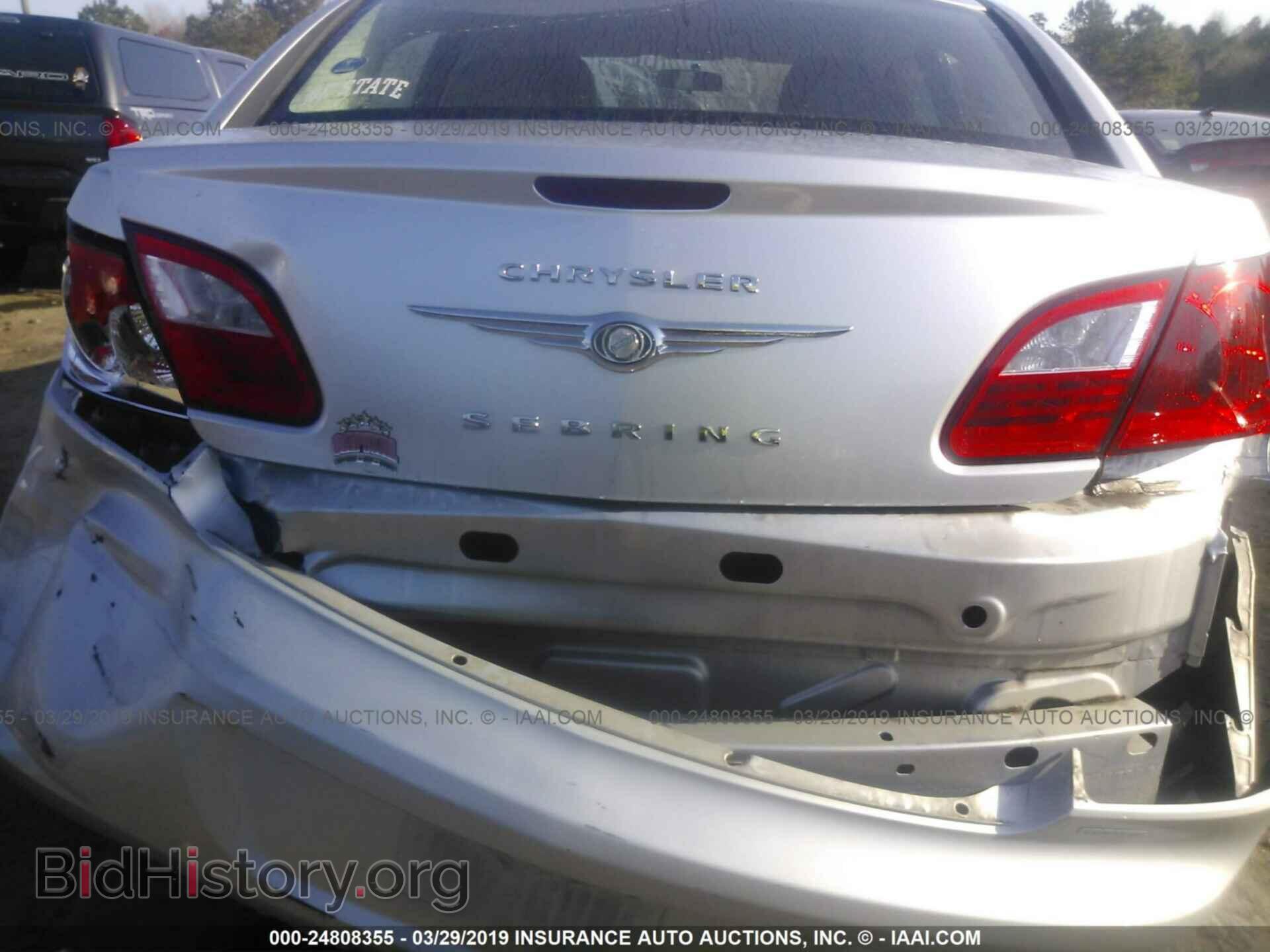 2010 CHRYSLER SEBRING - VIN: 1C3CC5FB0AN110551 - Фото 6