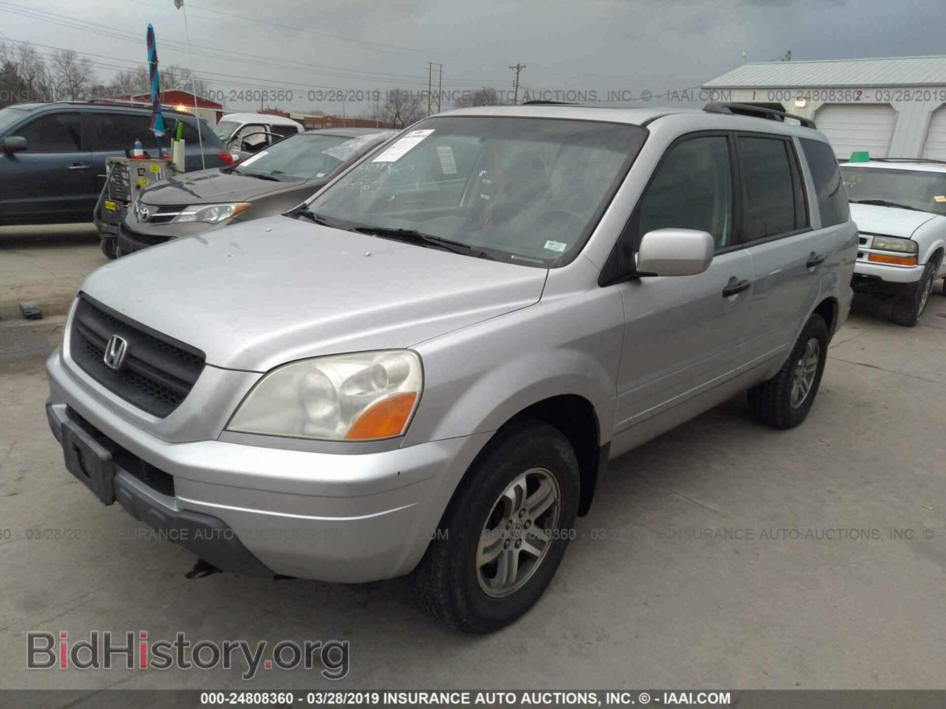 2005 HONDA PILOT - VIN: 2HKYF18585H529665 - Фото 2