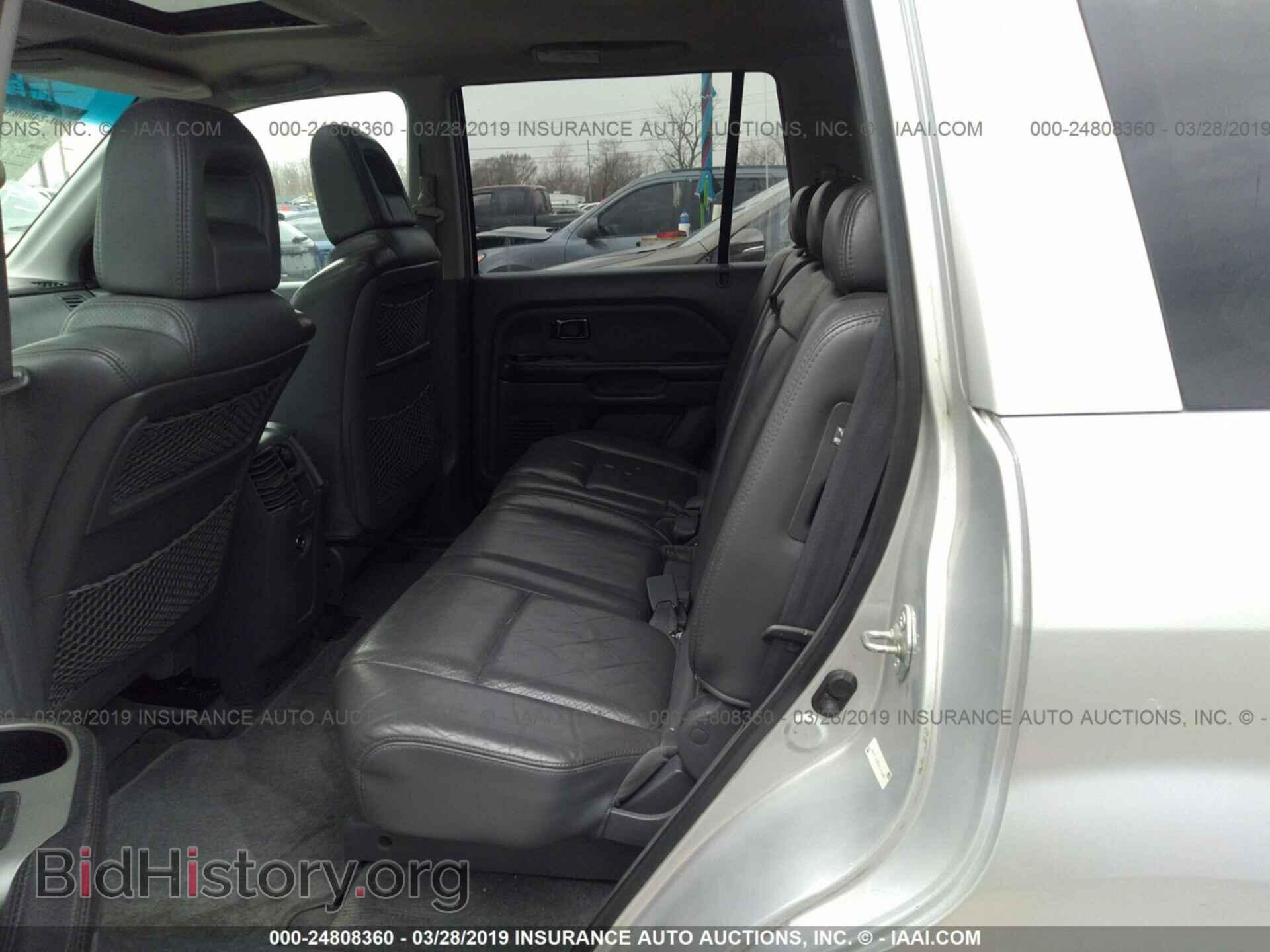 2005 HONDA PILOT - VIN: 2HKYF18585H529665 - Фото 8