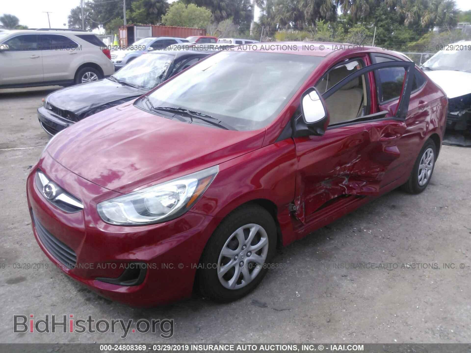 2014 HYUNDAI ACCENT - VIN: KMHCT4AE5EU694637 - Фото 2