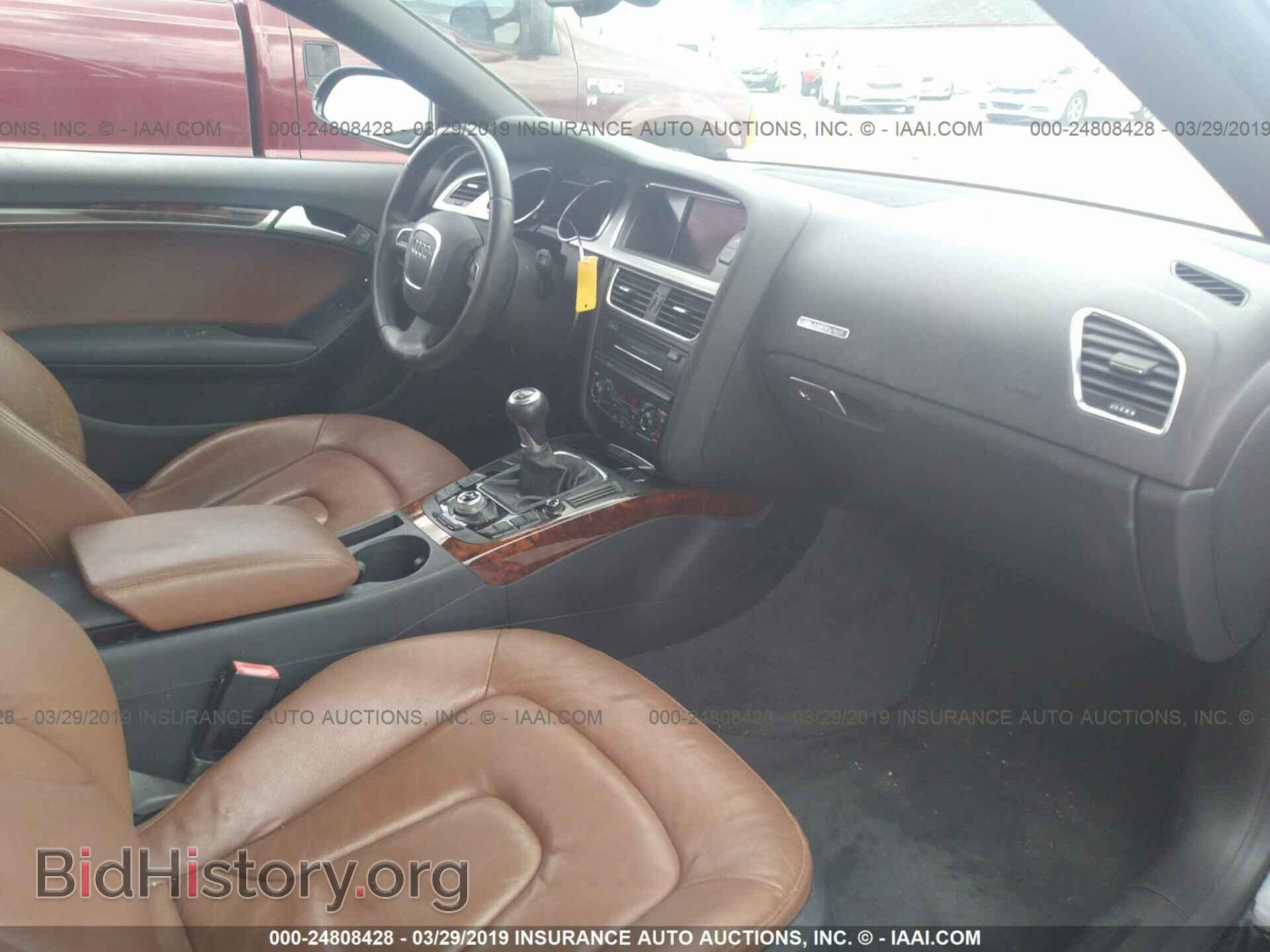 2012 AUDI A5 - VIN: WAURFAFR2CA006007 - Фото 5