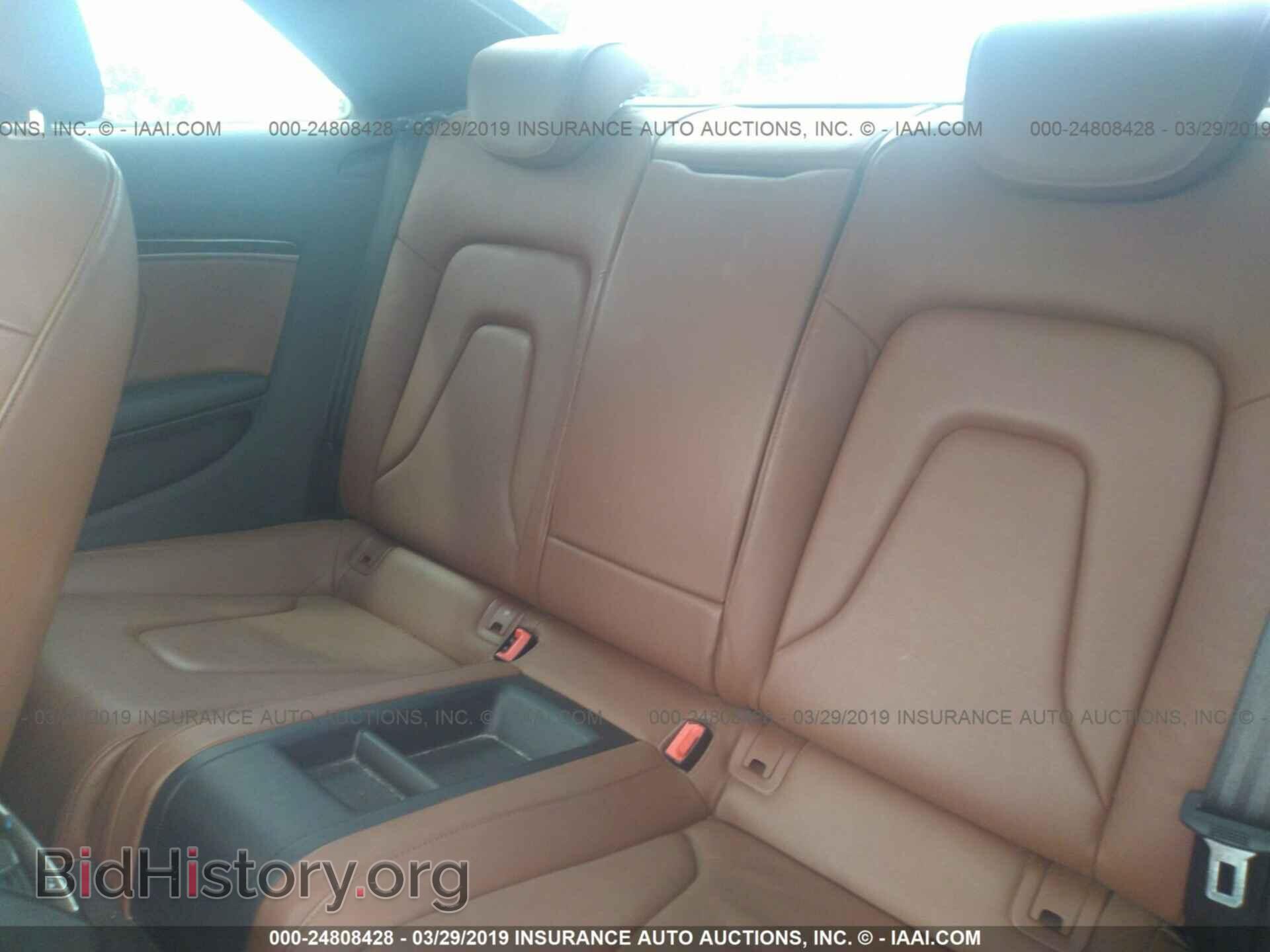 2012 AUDI A5 - VIN: WAURFAFR2CA006007 - Фото 8