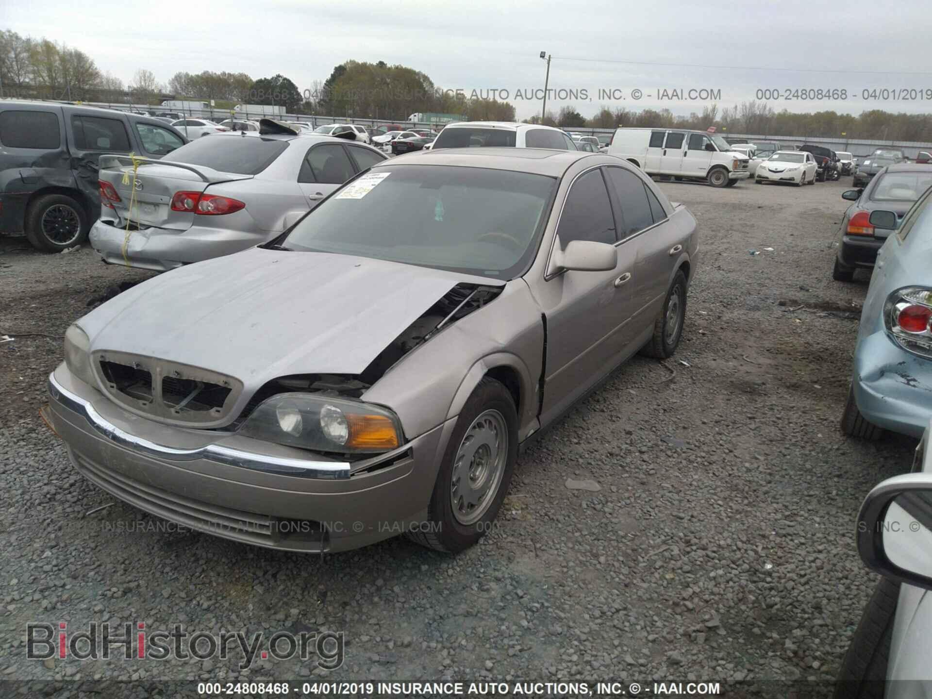 2001 LINCOLN LS - VIN: 1LNHM86SX1Y726848 - Photo 2