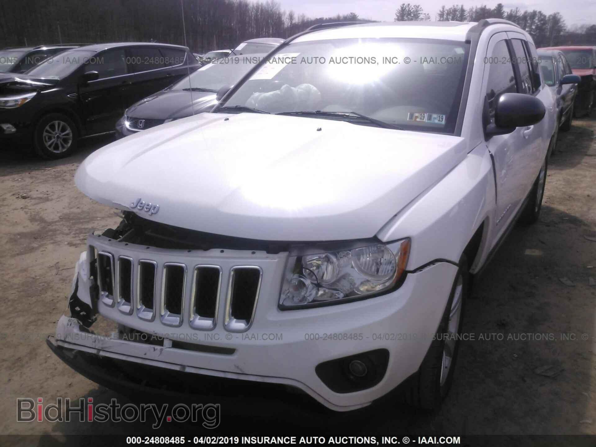 2011 JEEP COMPASS - VIN: 1J4NT1FB9BD253299 - Фото 2