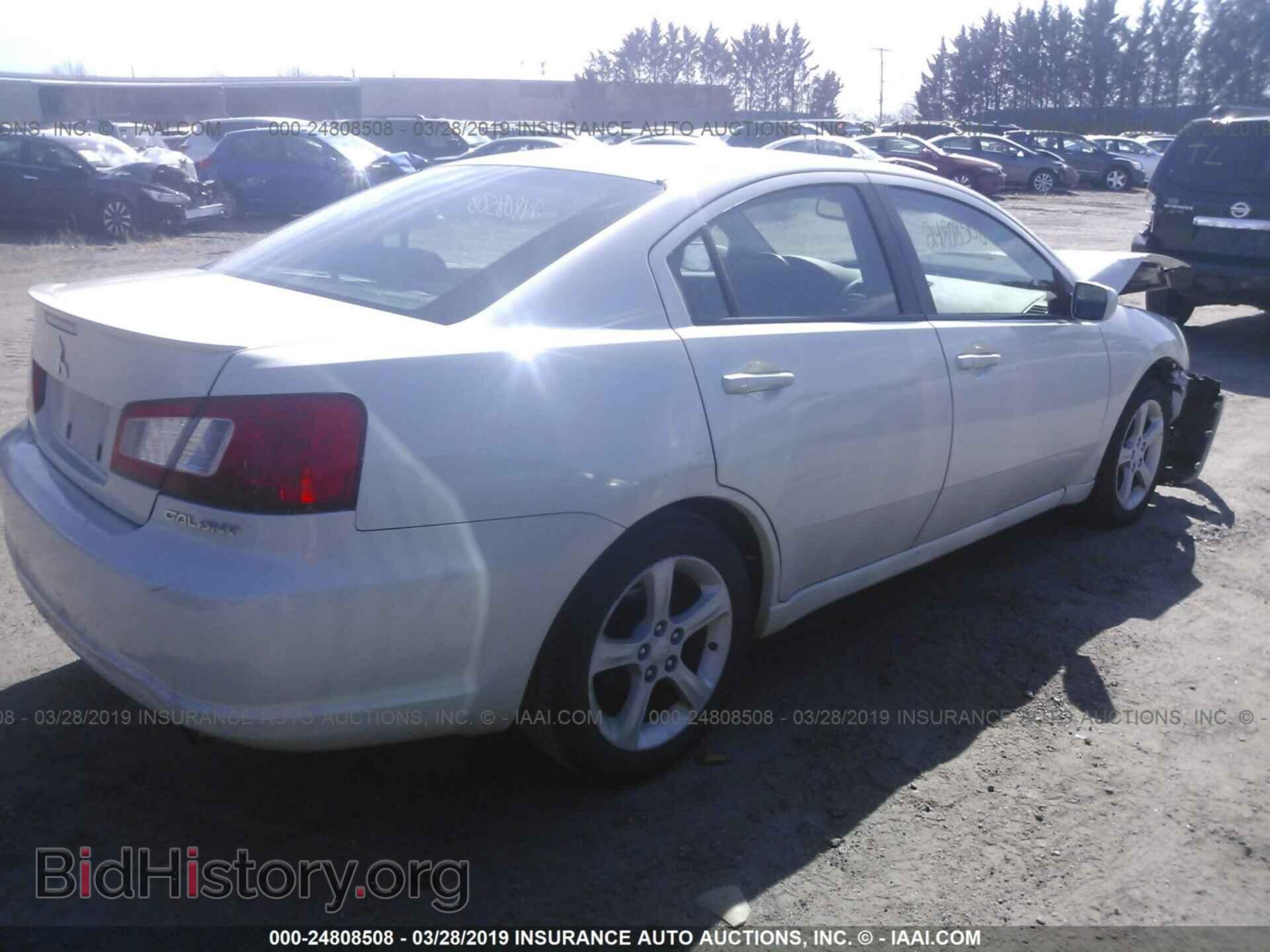 2009 MITSUBISHI GALANT - VIN: 4A3AB36F49E012466 - Фото 4