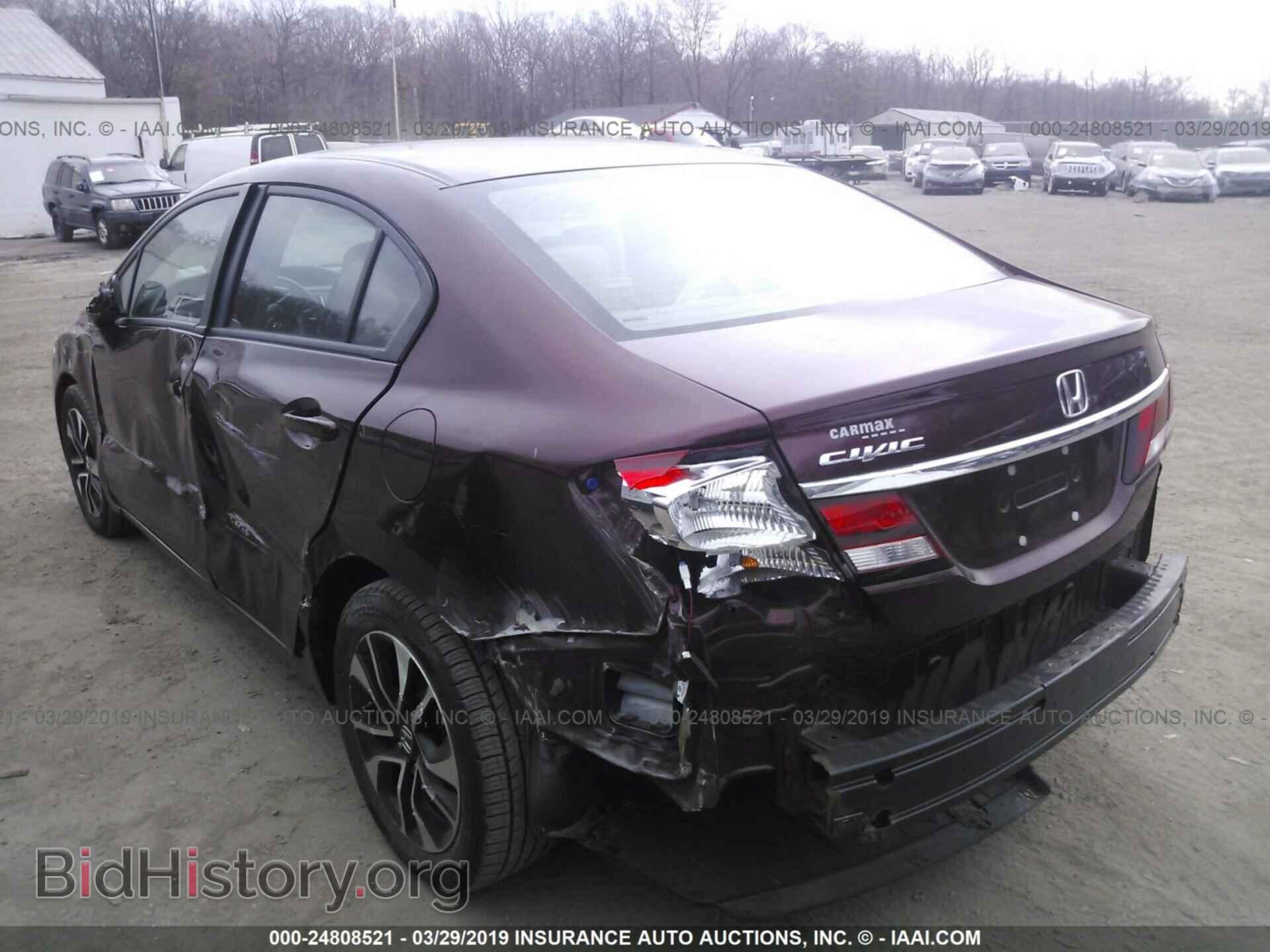 2013 HONDA CIVIC - VIN: 19XFB2F95DE217675 - Фото 3