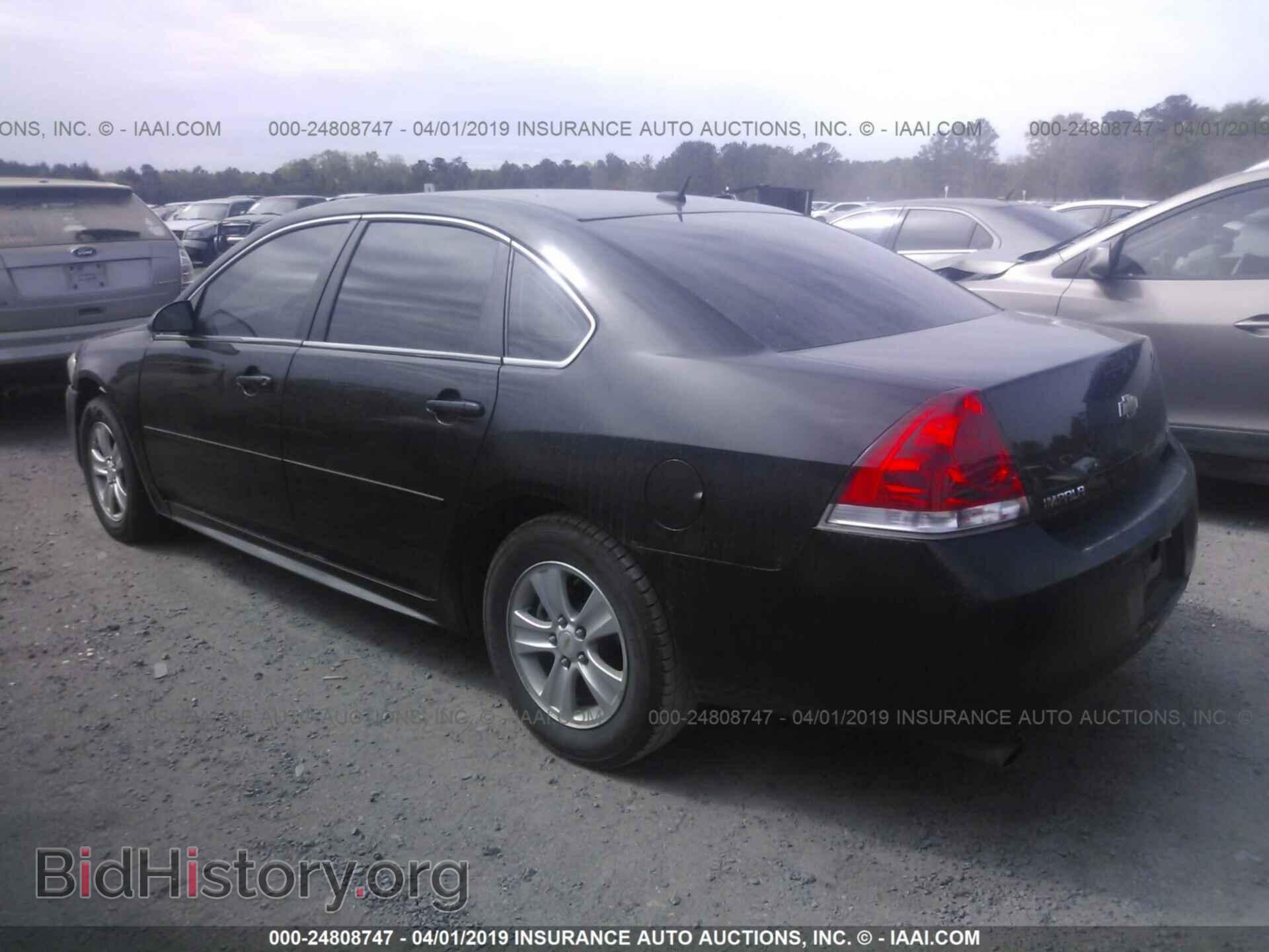 2012 CHEVROLET IMPALA - VIN: 2G1WF5E3XC1221146 - Фото 3