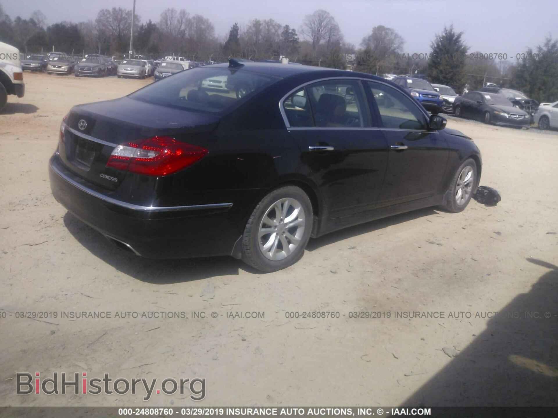 2012 HYUNDAI GENESIS - VIN: KMHGC4DD4CU196849 - Фото 4