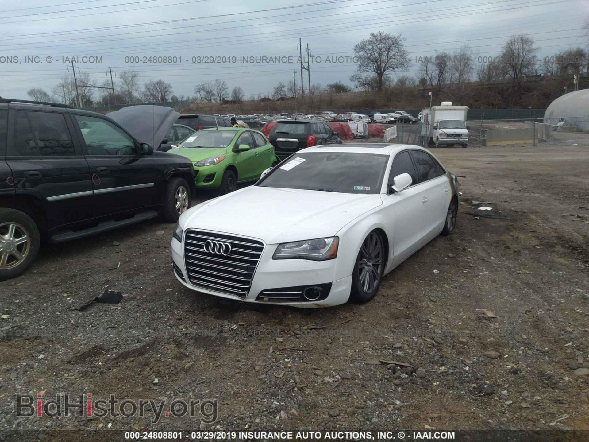 2012 AUDI A8 - VIN: WAURVAFD4CN012990 - Photo 2