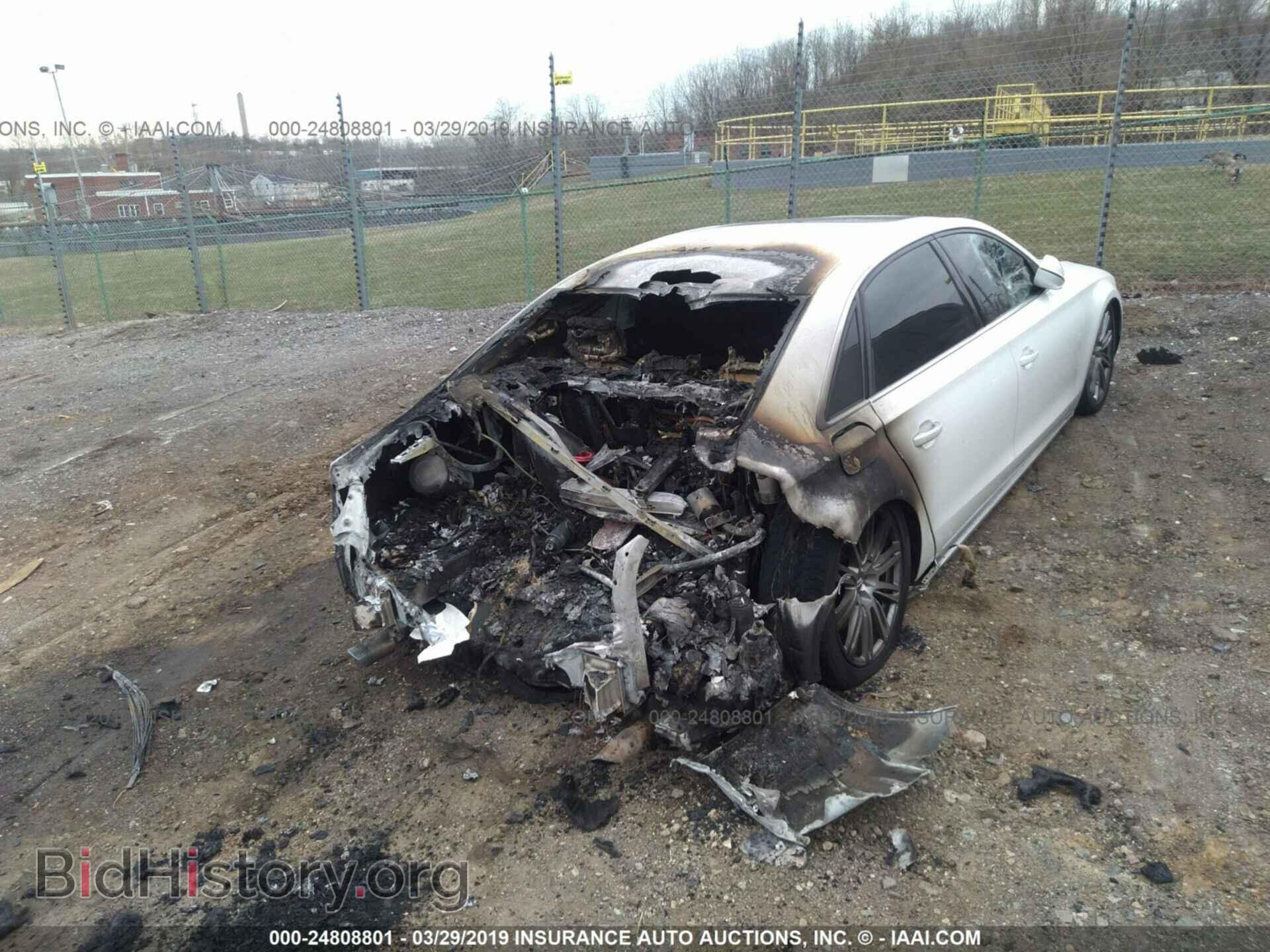 2012 AUDI A8 - VIN: WAURVAFD4CN012990 - Photo 4