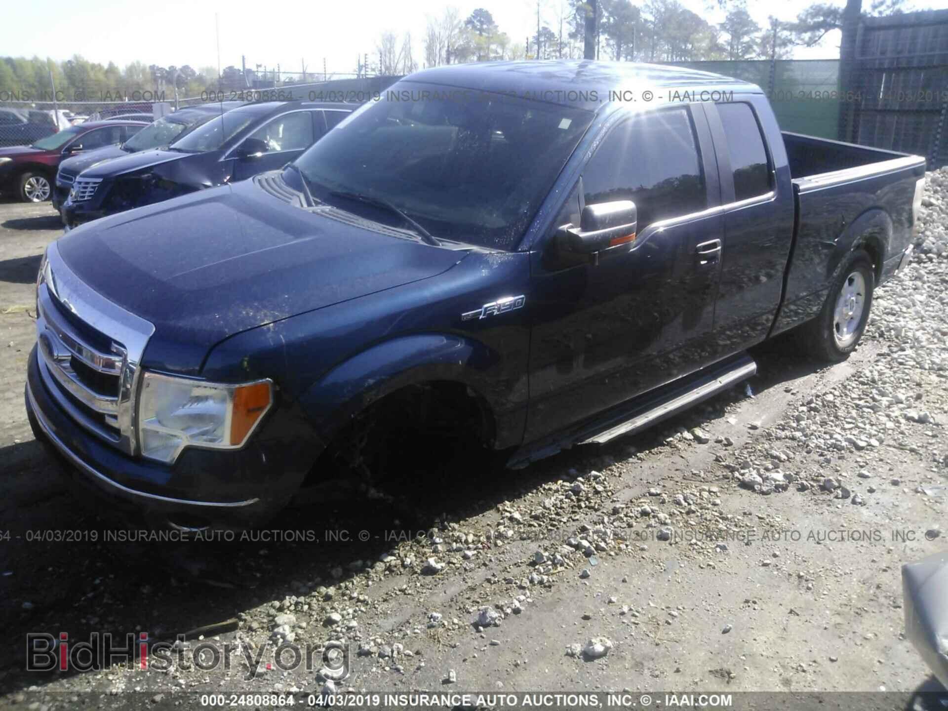 2013 FORD F150 - VIN: 1FTFX1CF0DFB61317 - Фото 2