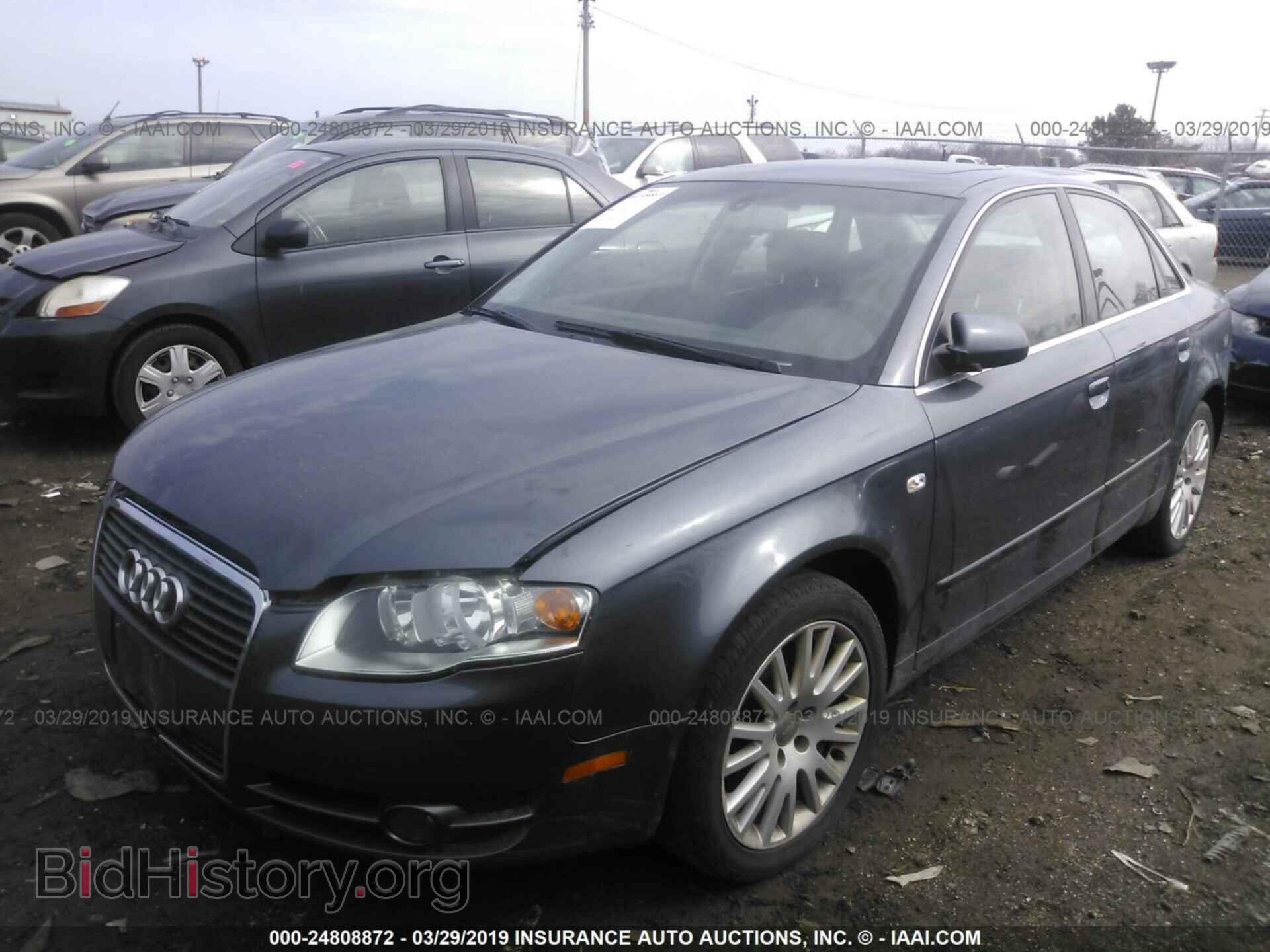 2006 AUDI A4 - VIN: WAUAF78E36A059541 - Фото 2