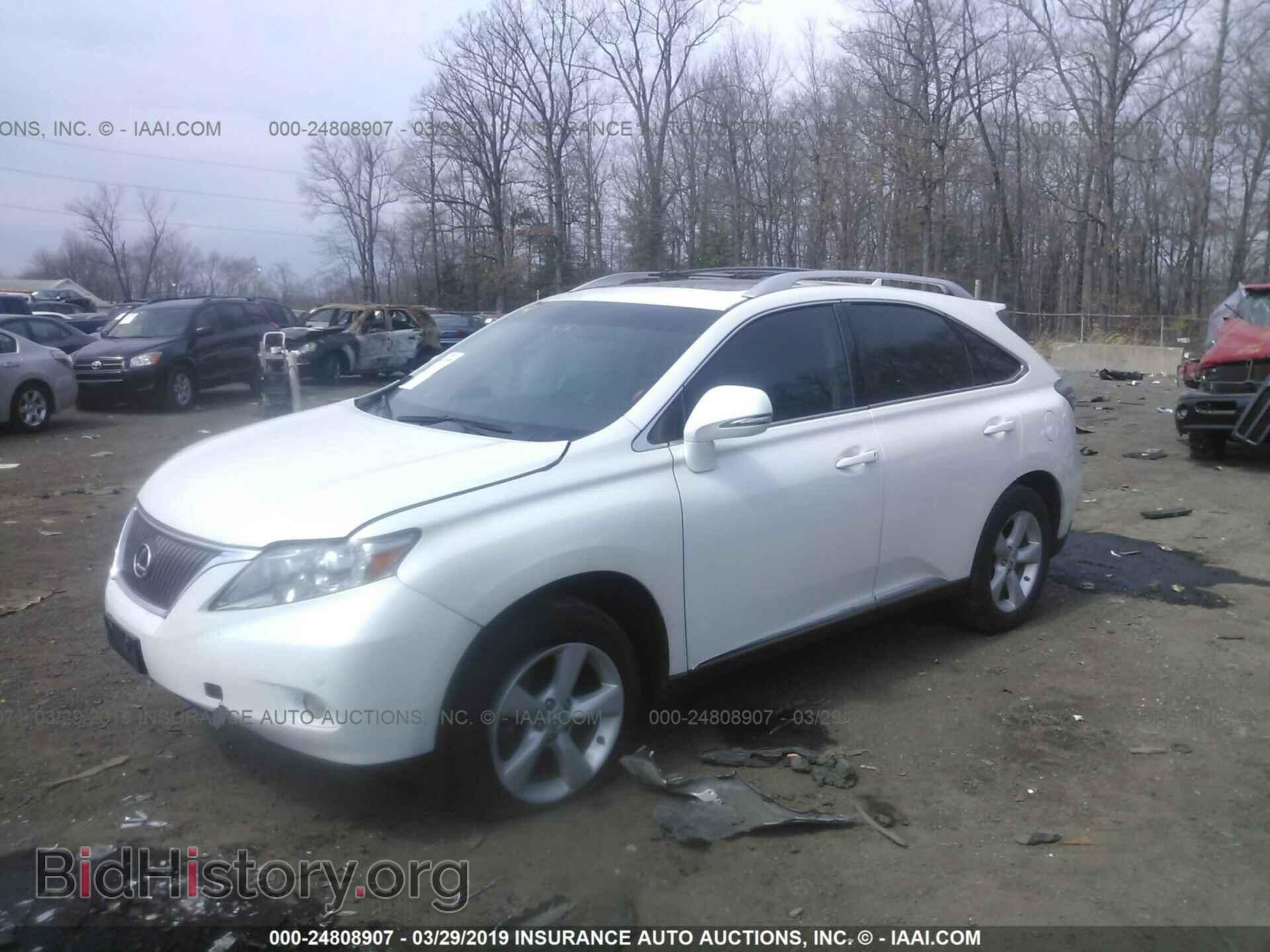 2012 LEXUS RX - VIN: 2T2BK1BA9CC152167 - Photo 2