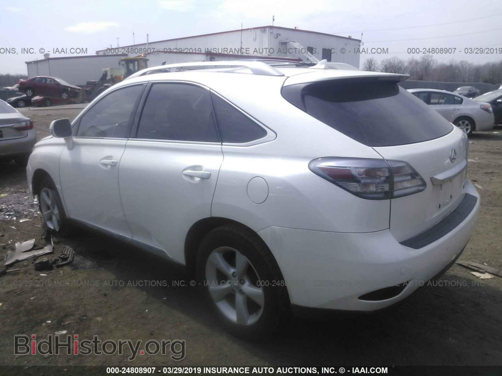 2012 LEXUS RX - VIN: 2T2BK1BA9CC152167 - Photo 3