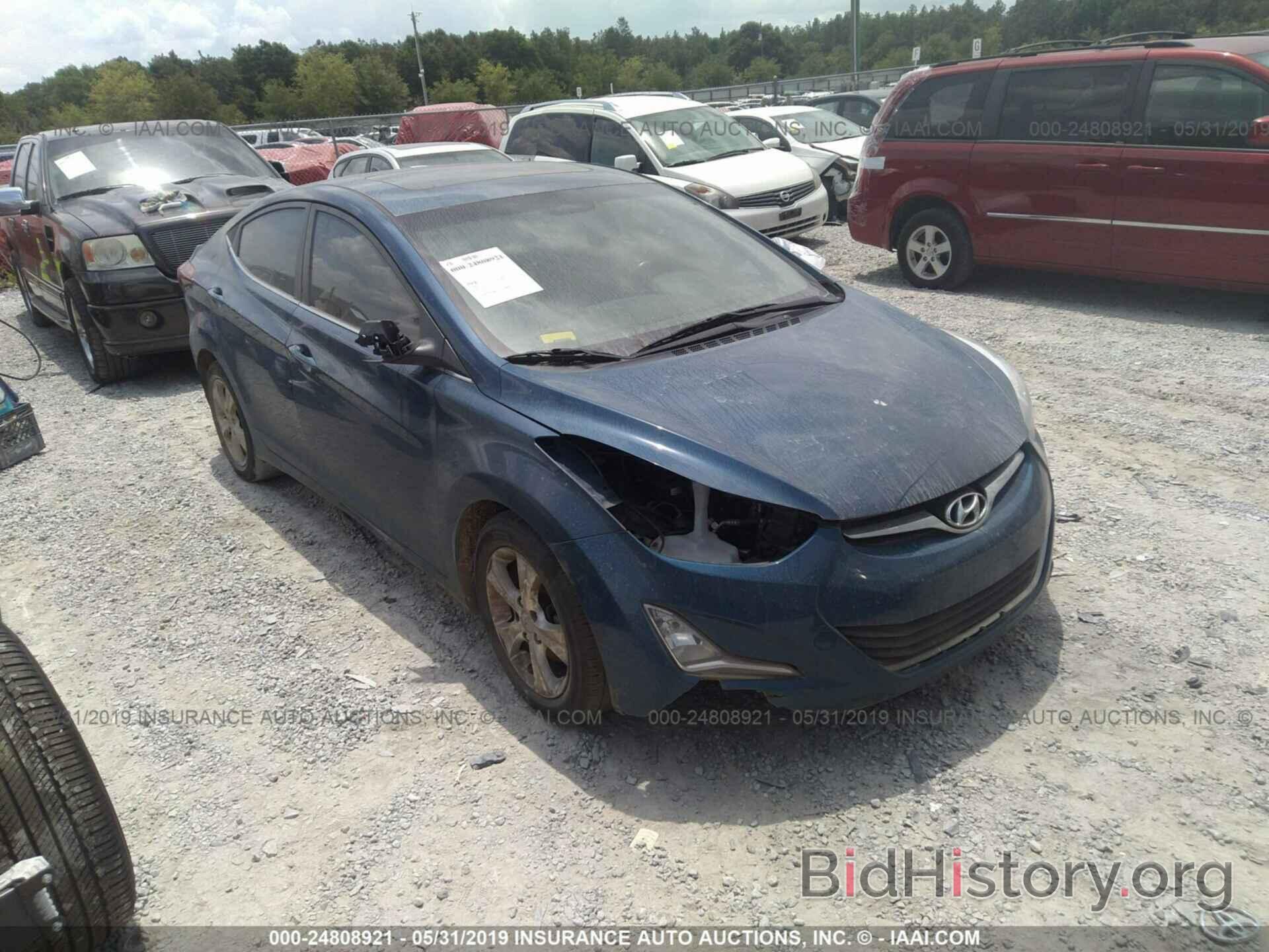 Photo KMHDH4AE5GU554886 - HYUNDAI ELANTRA 2016