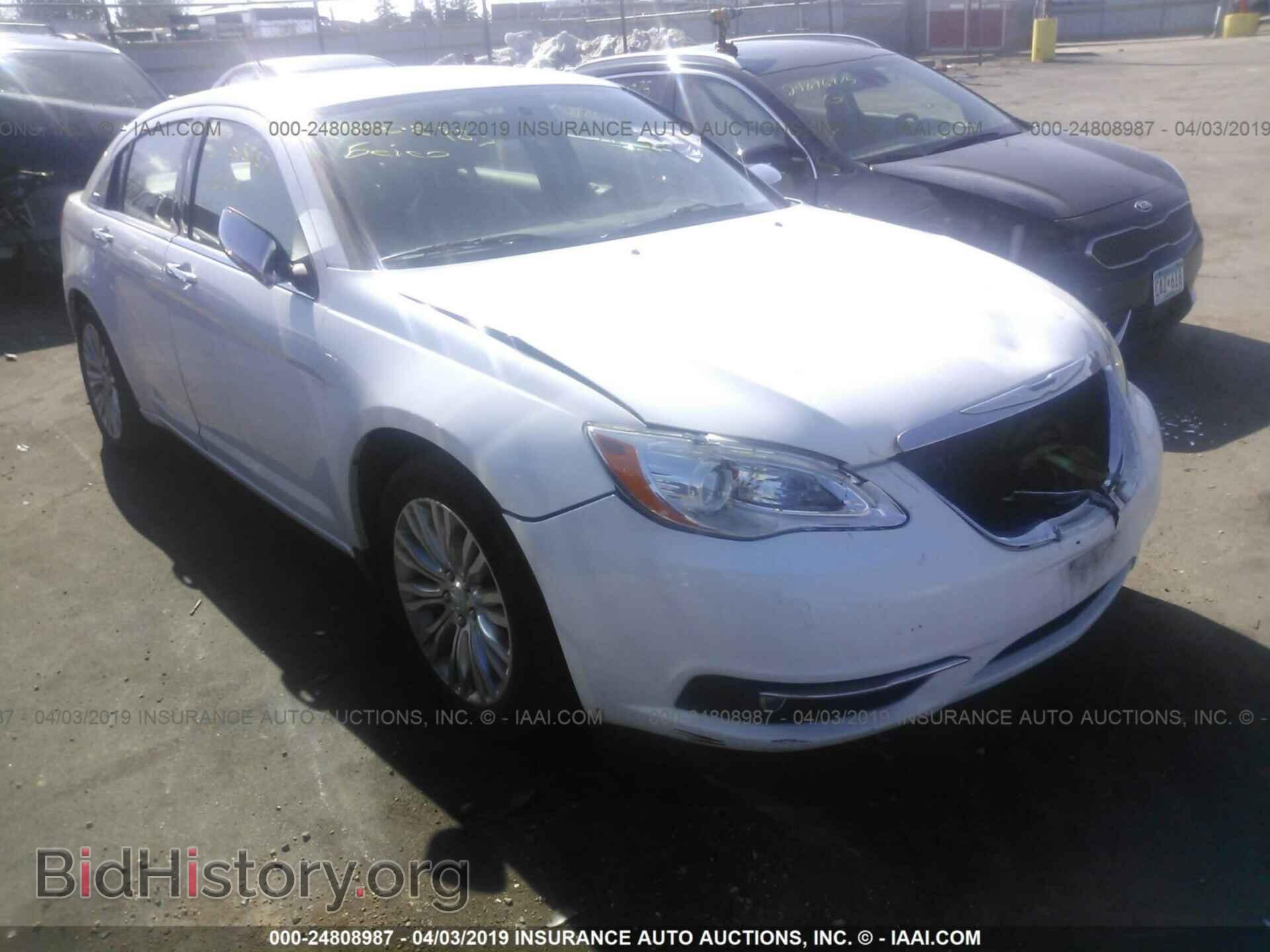 Photo 1C3CCBCB0CN298218 - CHRYSLER 200 2012