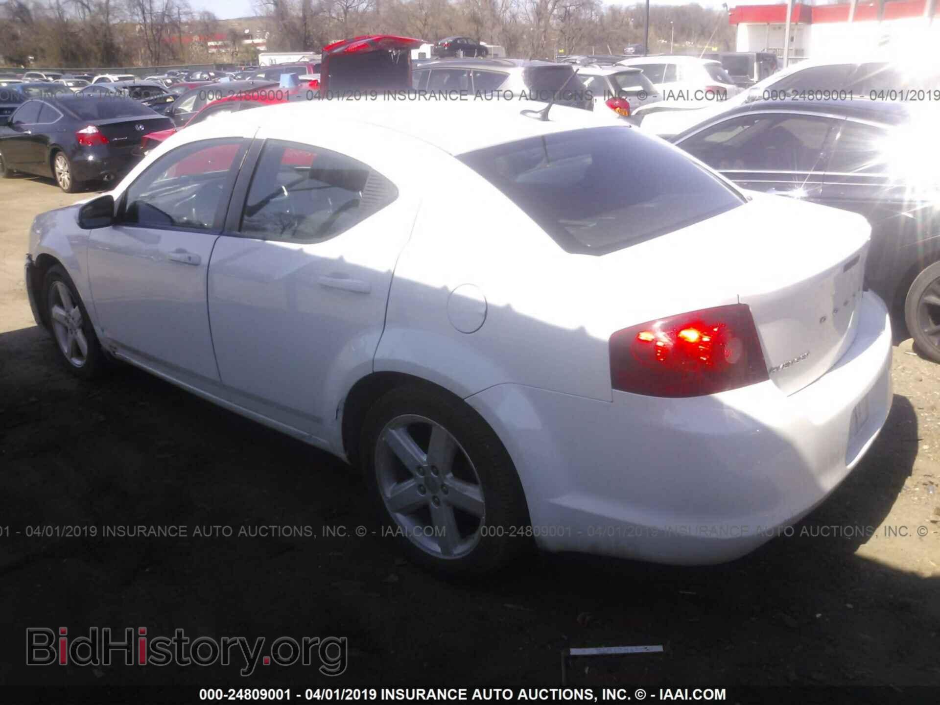 2013 DODGE AVENGER - VIN: 1C3CDZCB9DN707887 - Фото 3