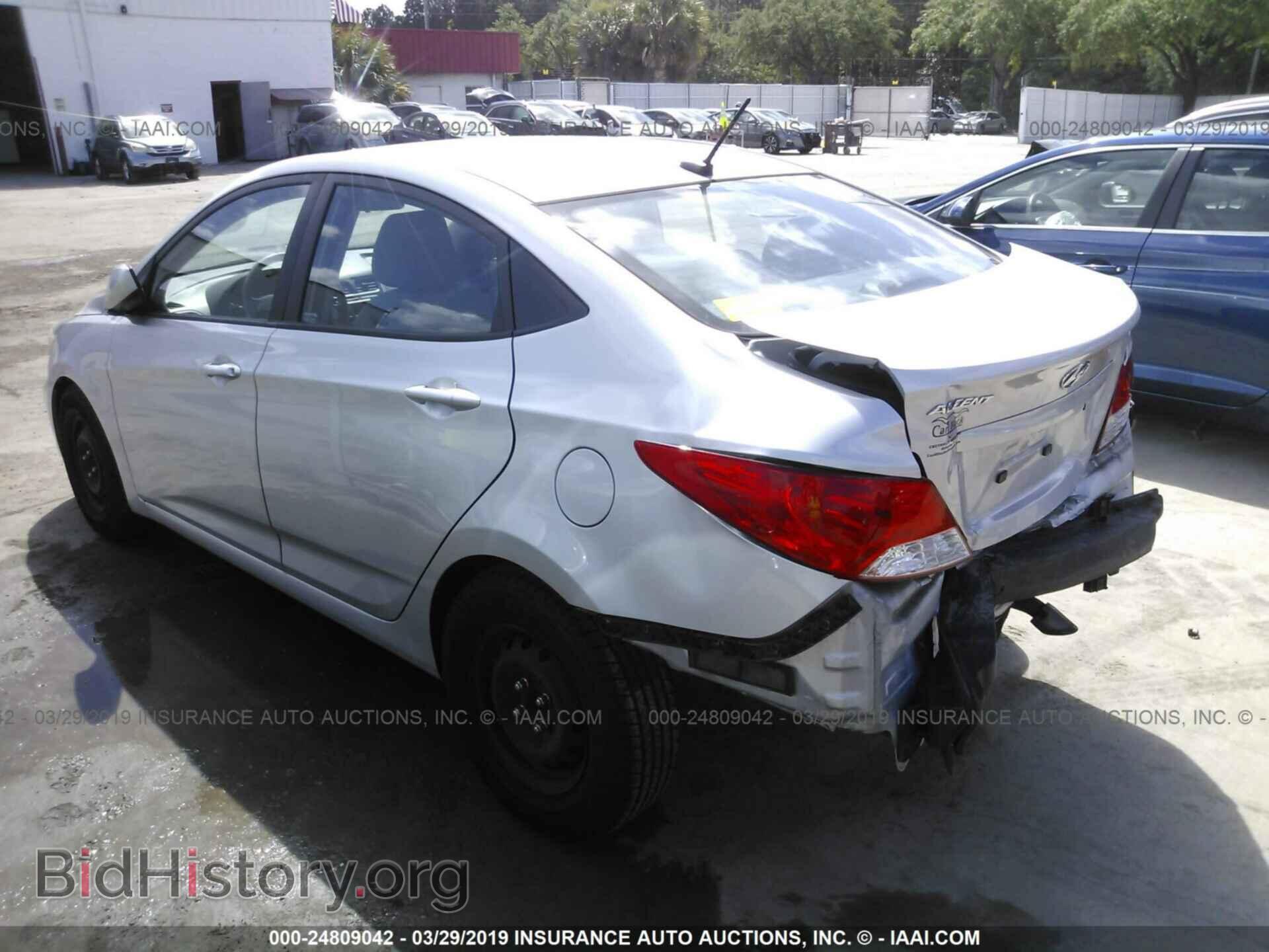2014 HYUNDAI ACCENT - VIN: KMHCT4AE7EU616277 - Фото 3