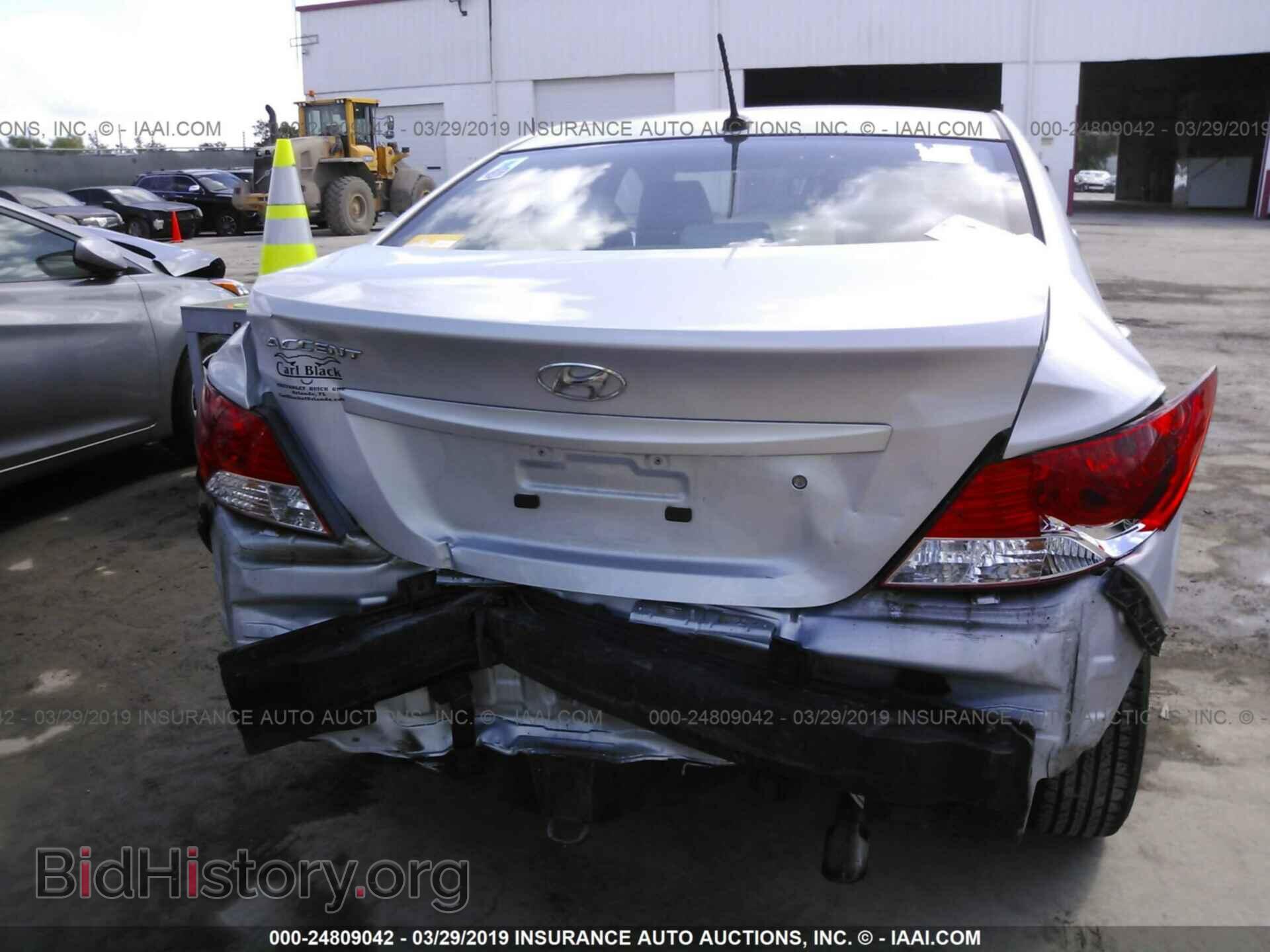 2014 HYUNDAI ACCENT - VIN: KMHCT4AE7EU616277 - Фото 6
