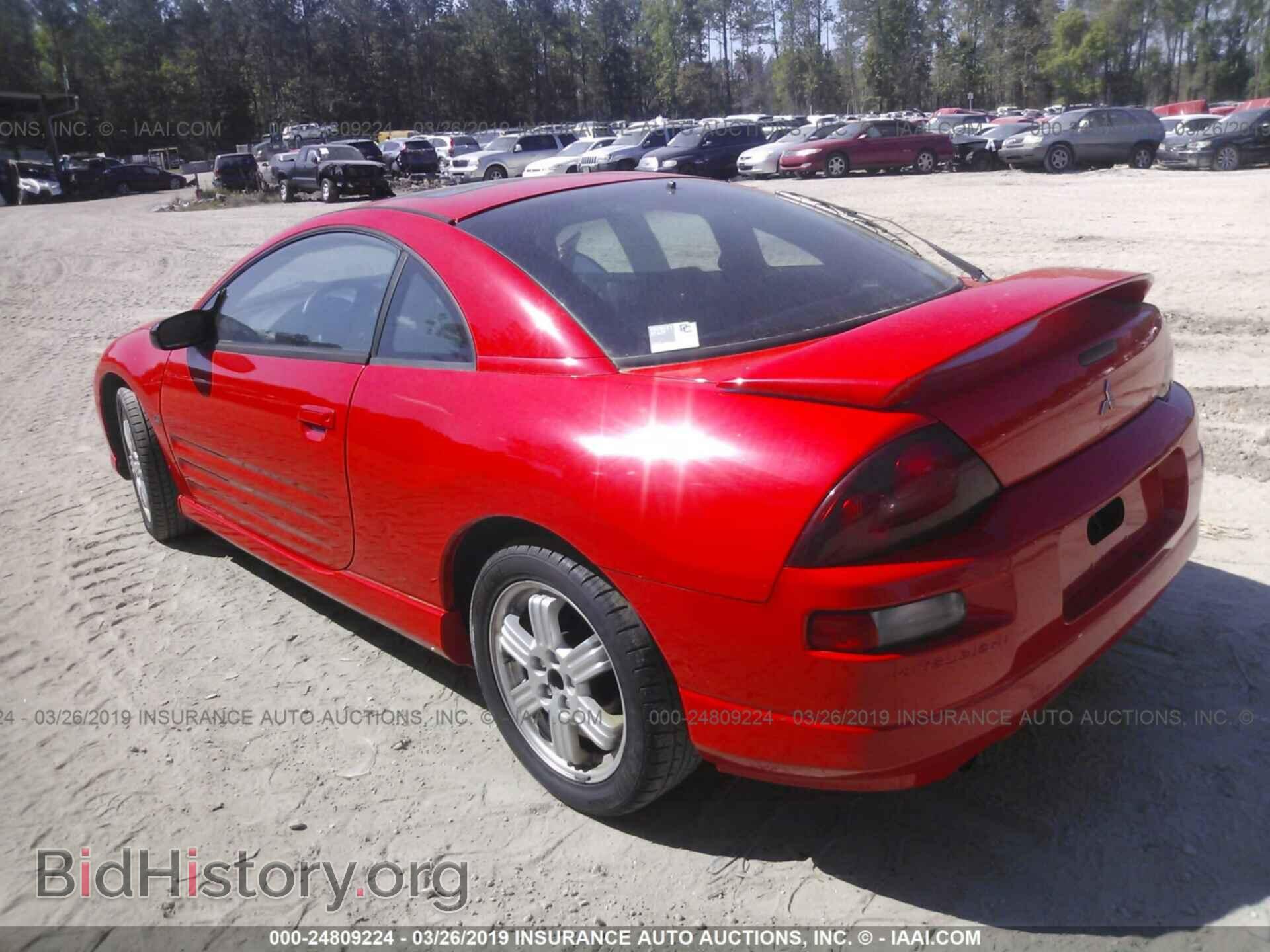 2001 MITSUBISHI ECLIPSE - VIN: 4A3AC54H91E082983 - Фото 3