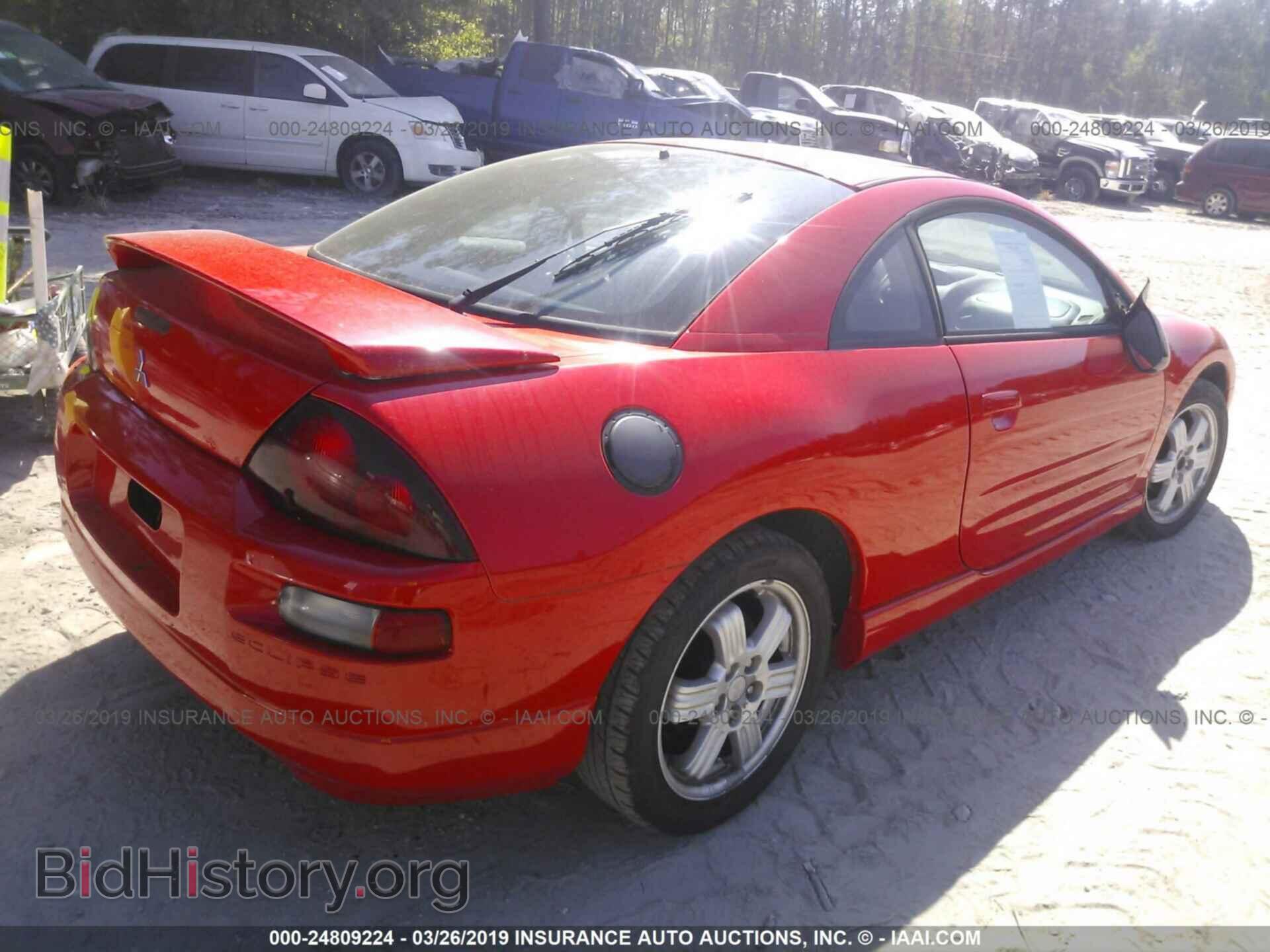 2001 MITSUBISHI ECLIPSE - VIN: 4A3AC54H91E082983 - Фото 4