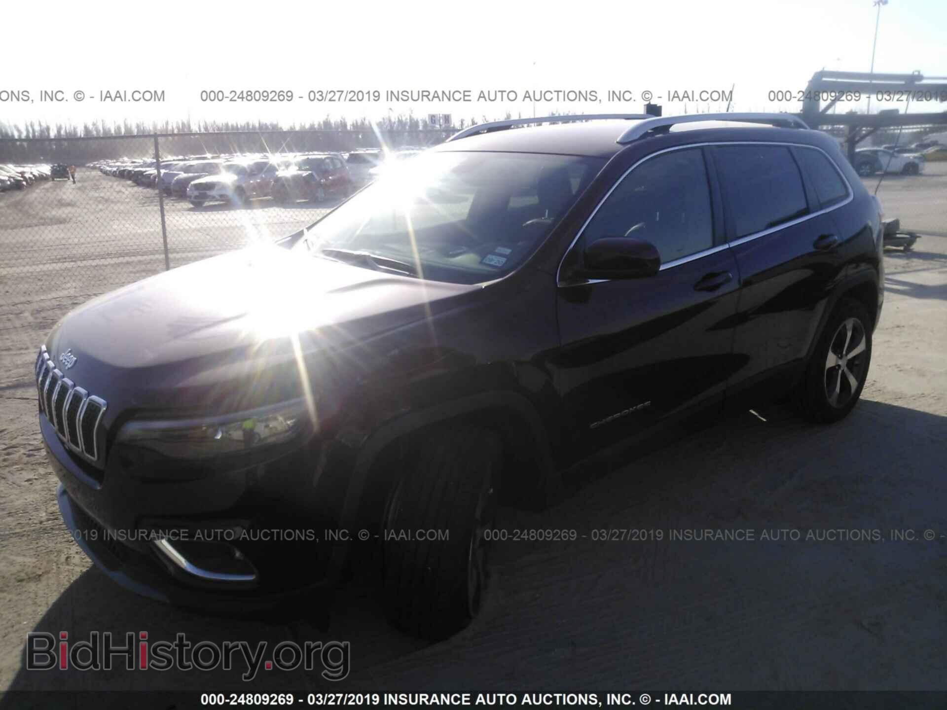 2019 JEEP CHEROKEE - VIN: 1C4PJLDB0KD324277 - Фото 2