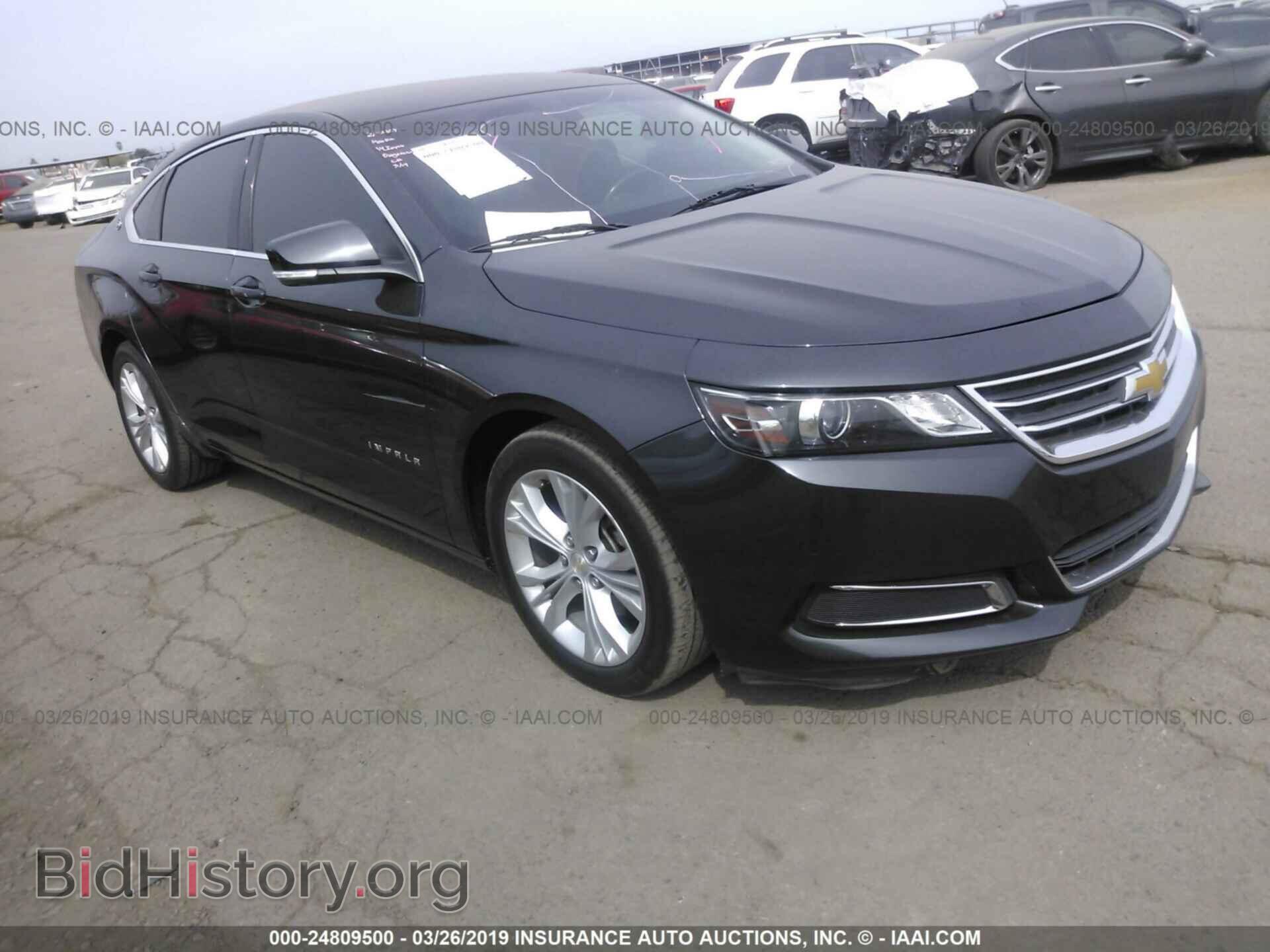 Фотография 2G1115SL2E9243854 - CHEVROLET IMPALA 2014