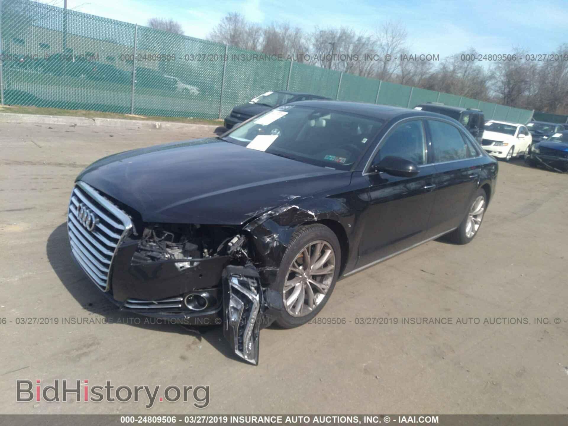 2011 AUDI A8 - VIN: WAURVAFDXBN024771 - Фото 2