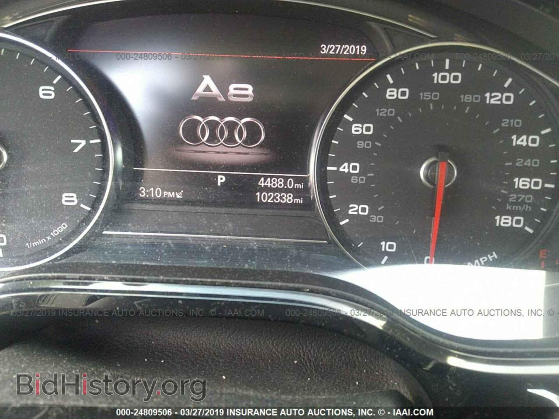 2011 AUDI A8 - VIN: WAURVAFDXBN024771 - Фото 7