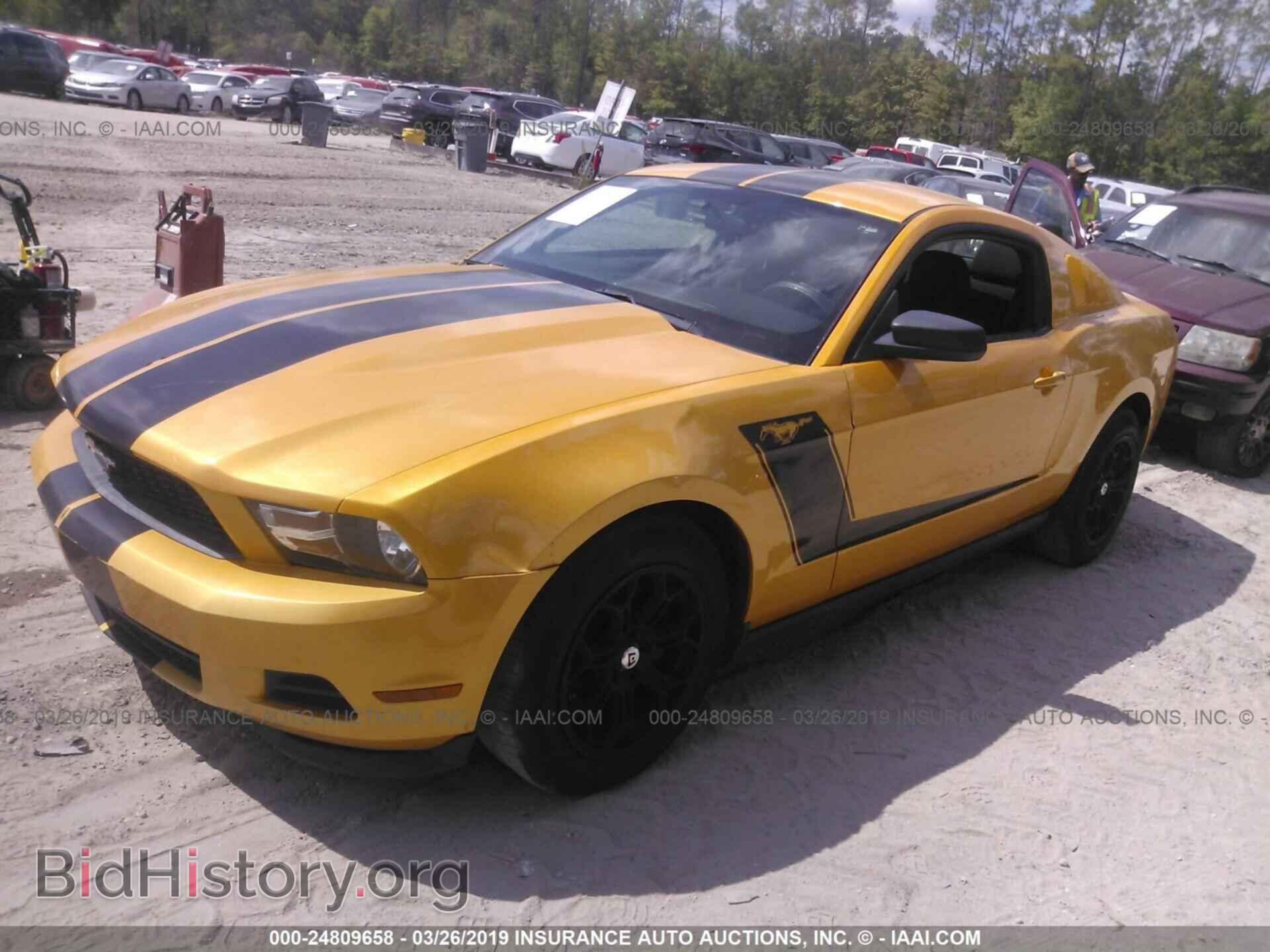 2012 FORD MUSTANG - VIN: 1ZVBP8AM3C5210455 - Фото 2