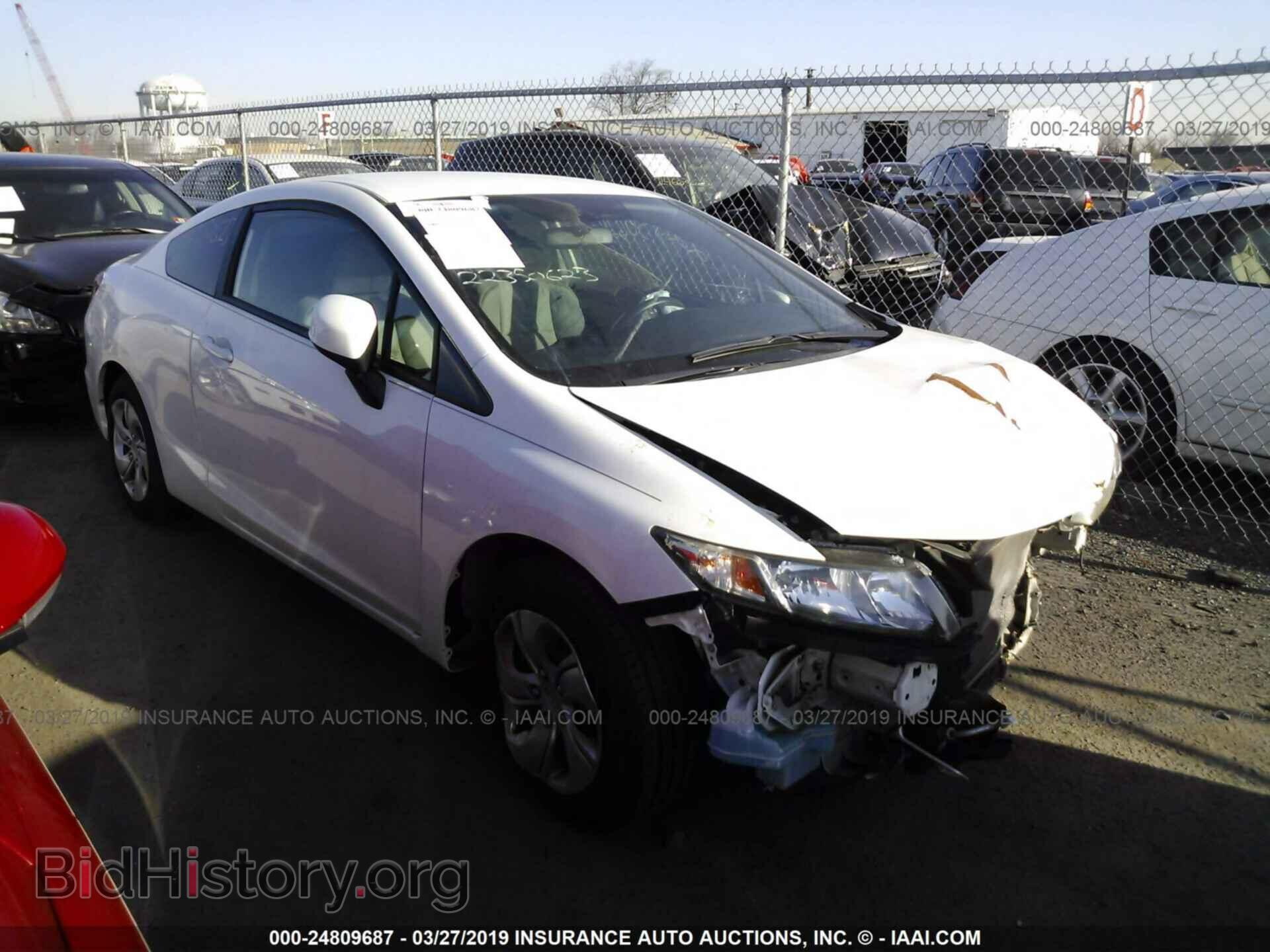Фотография 2HGFG3B51DH526186 - HONDA CIVIC 2013