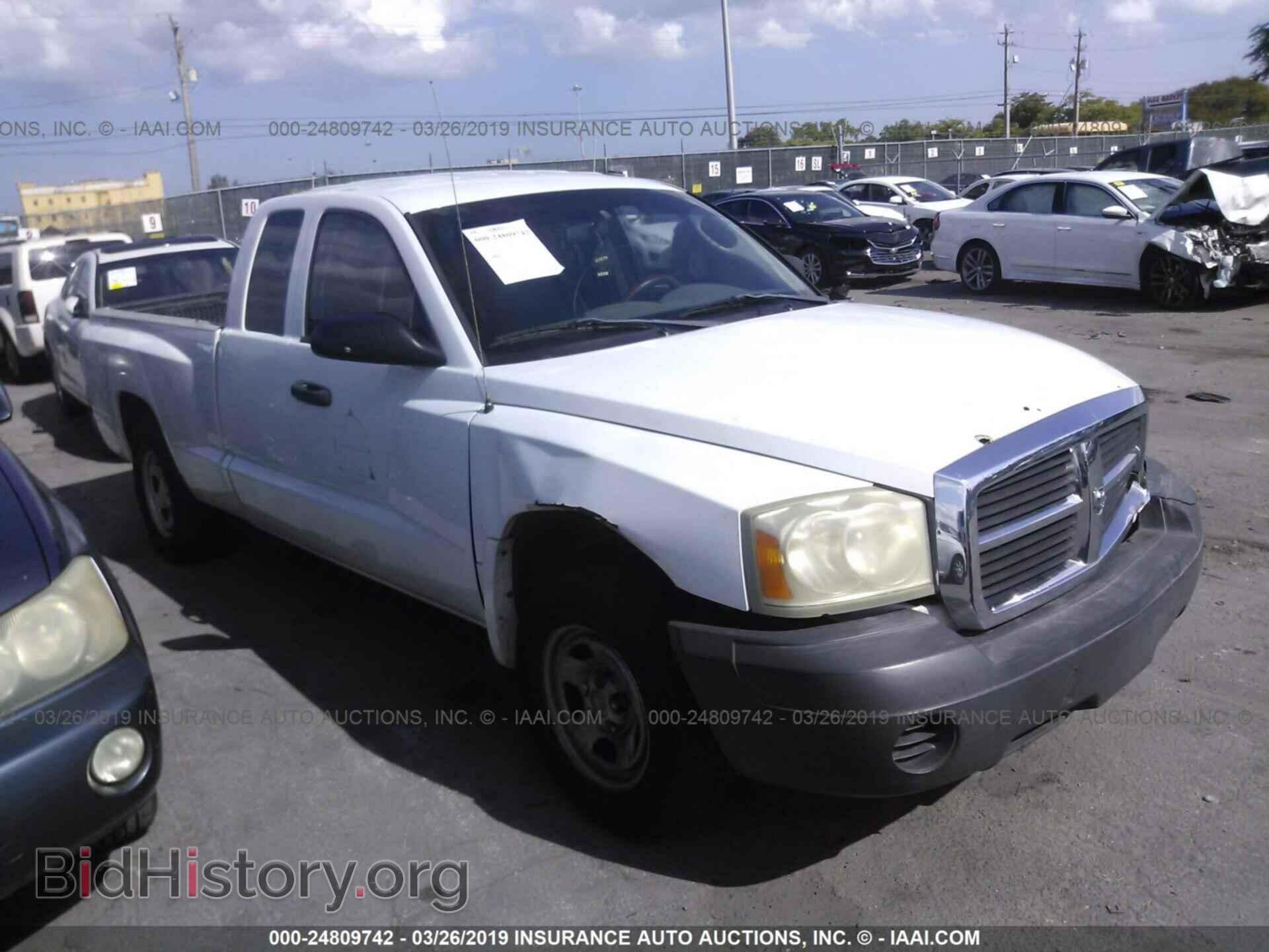 Photo 1D7HE22K76S580493 - DODGE DAKOTA 2006