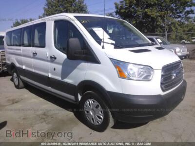 2017 Ford TRANSIT T-350, белый — VIN 1FBZX2ZM3HKA66809, IAAI