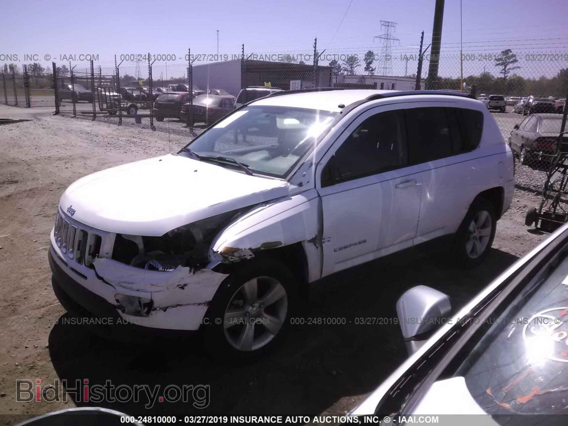 2014 JEEP COMPASS - VIN: 1C4NJCEA1ED647982 - Фото 2