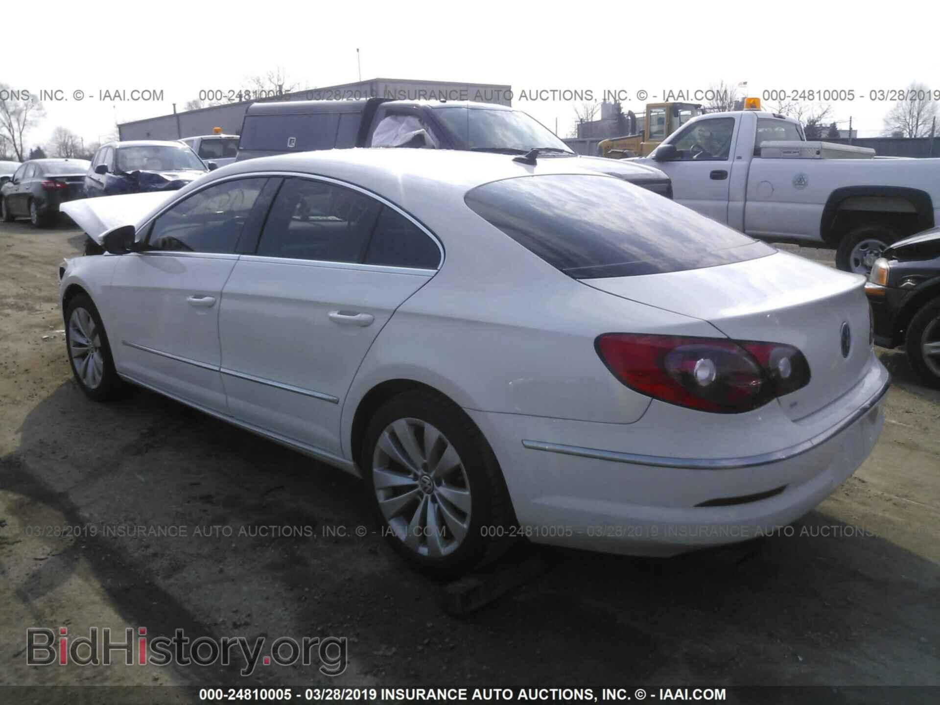 2011 VOLKSWAGEN CC - VIN: WVWMP7AN5BE717662 - Фото 3