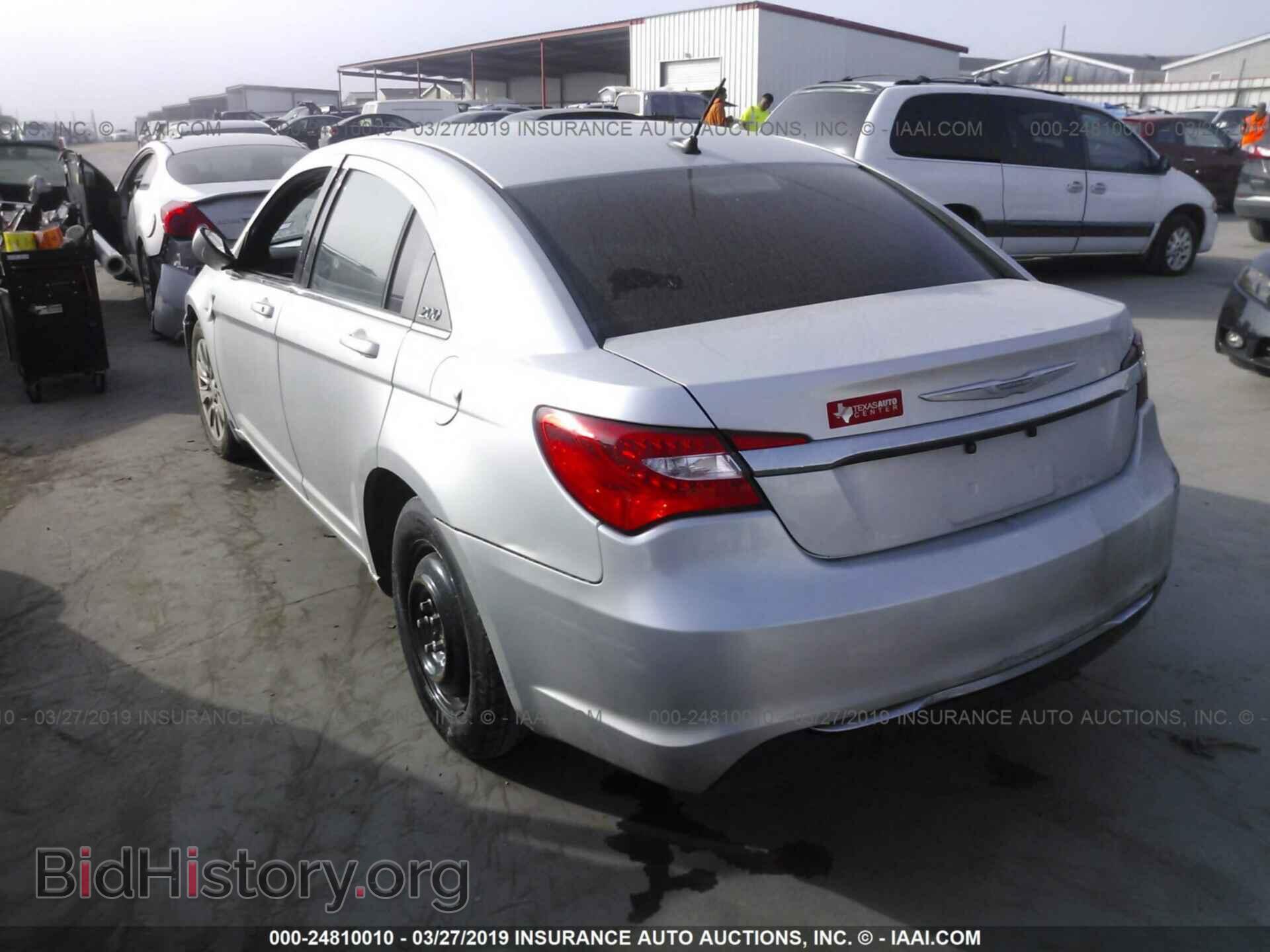 2012 CHRYSLER 200 - VIN: 1C3CCBAB1CN292186 - Photo 3