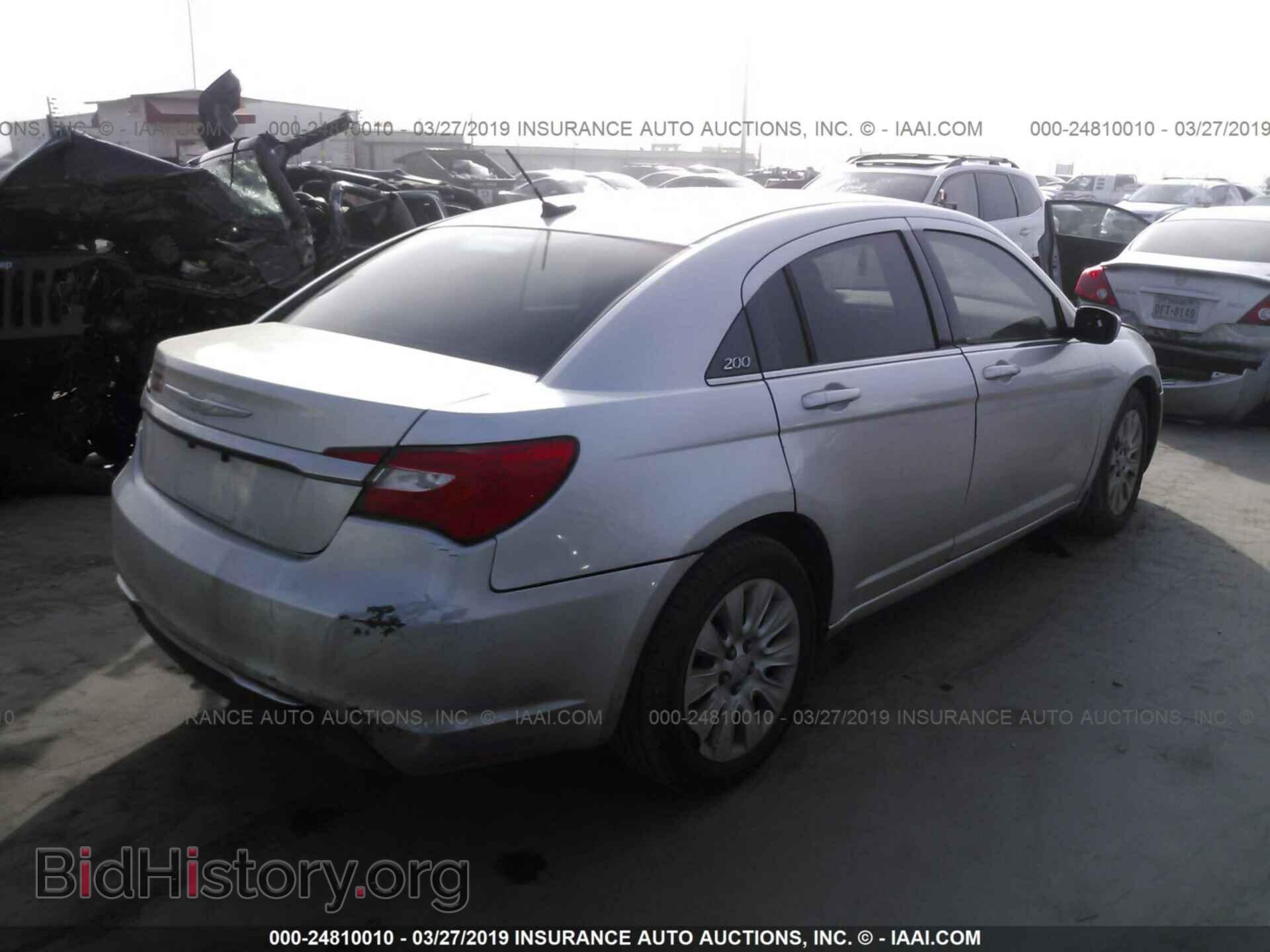 2012 CHRYSLER 200 - VIN: 1C3CCBAB1CN292186 - Photo 4