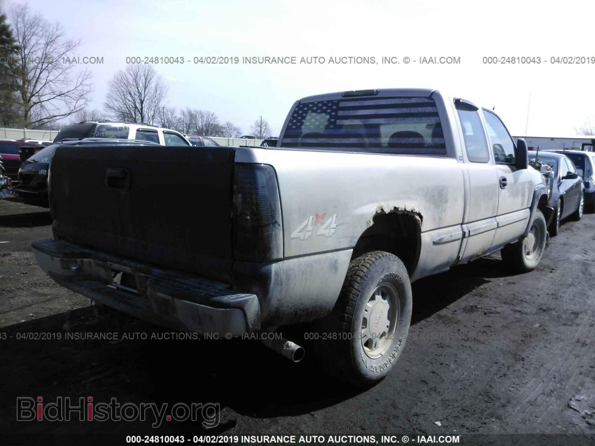 2002 GMC NEW SIERRA - VIN: 2GTEK19T621147109 - Фото 4