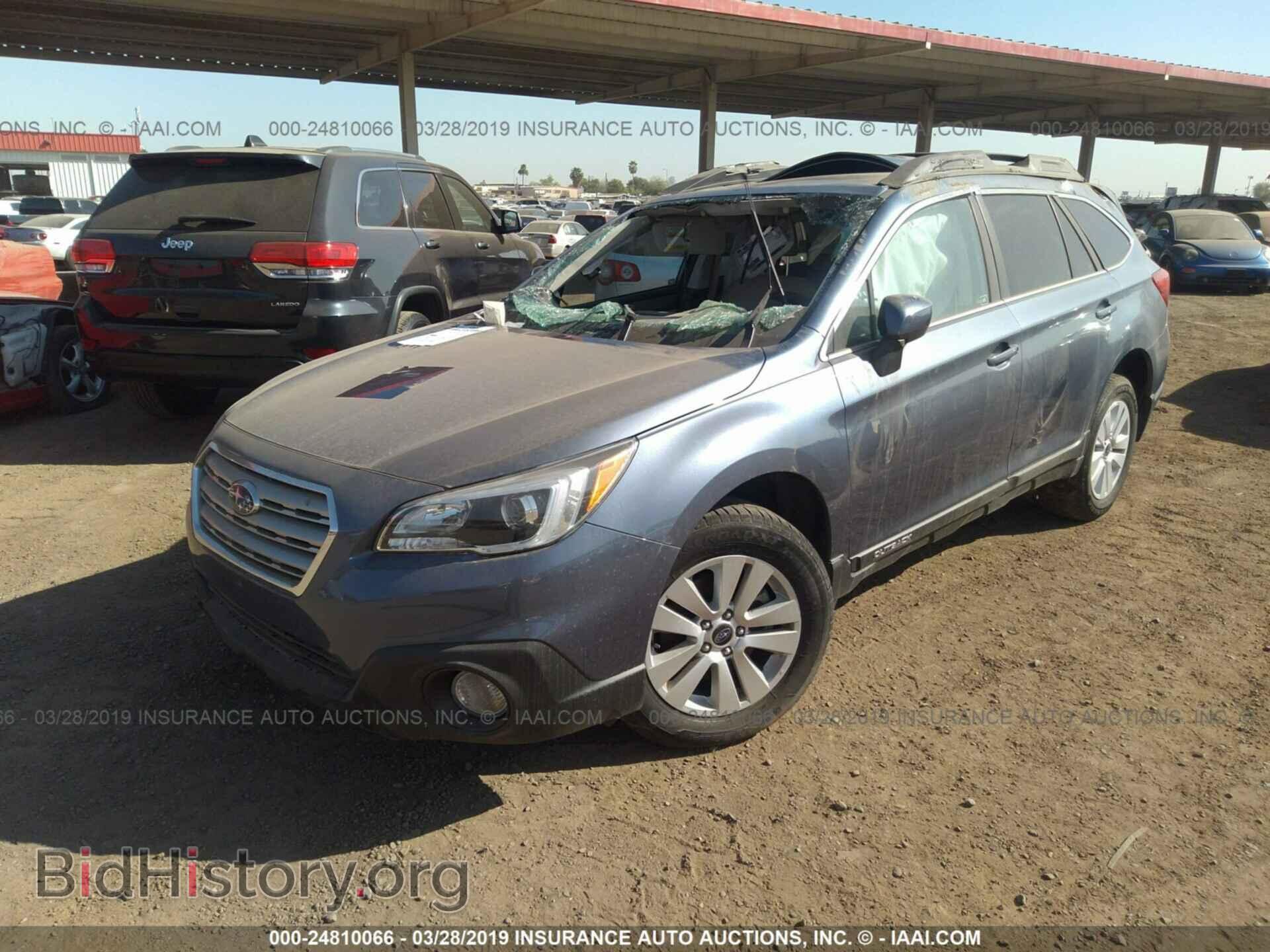 2016 SUBARU OUTBACK - VIN: 4S4BSBDC6G3213980 - Фото 2
