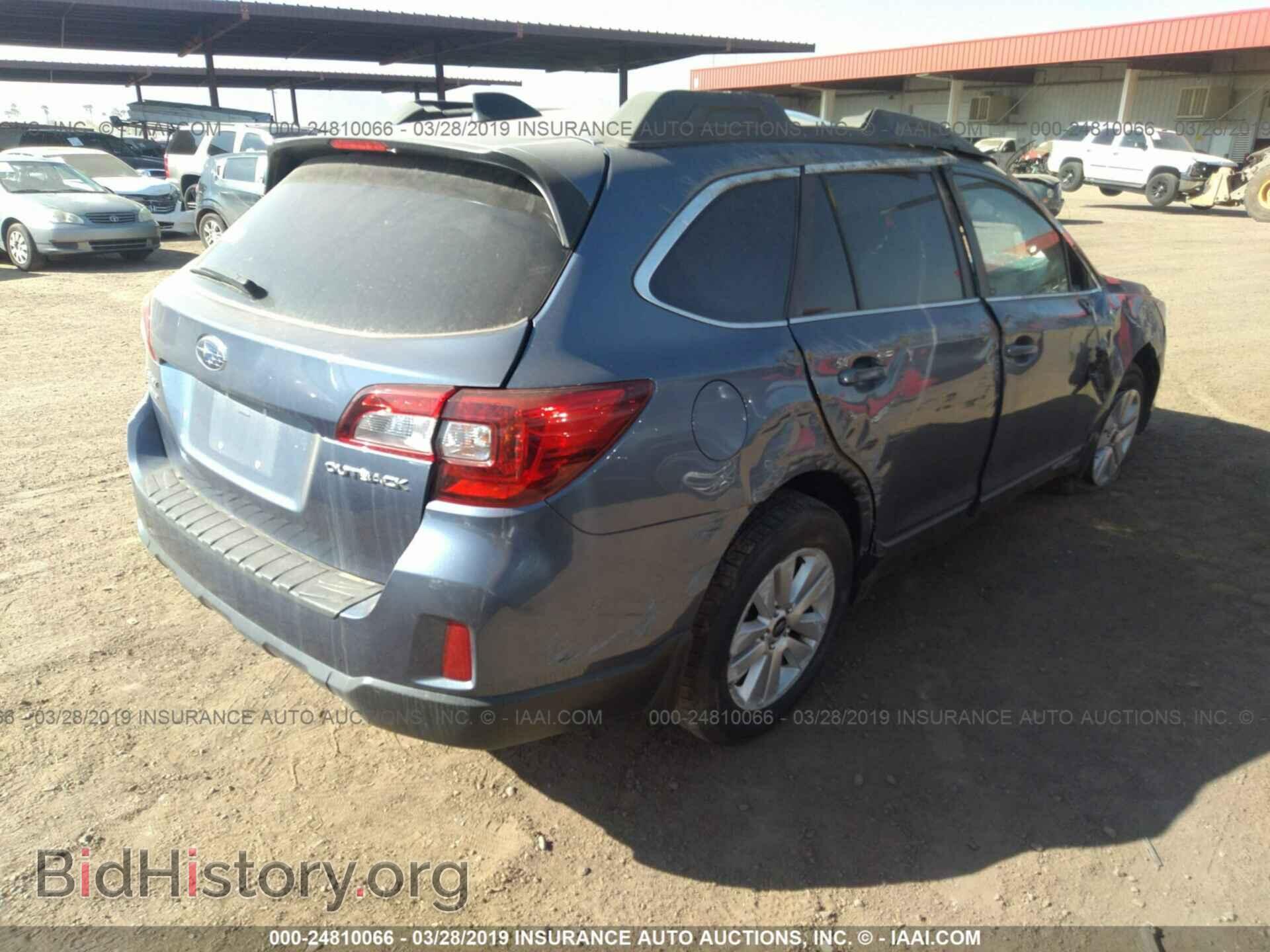2016 SUBARU OUTBACK - VIN: 4S4BSBDC6G3213980 - Фото 4