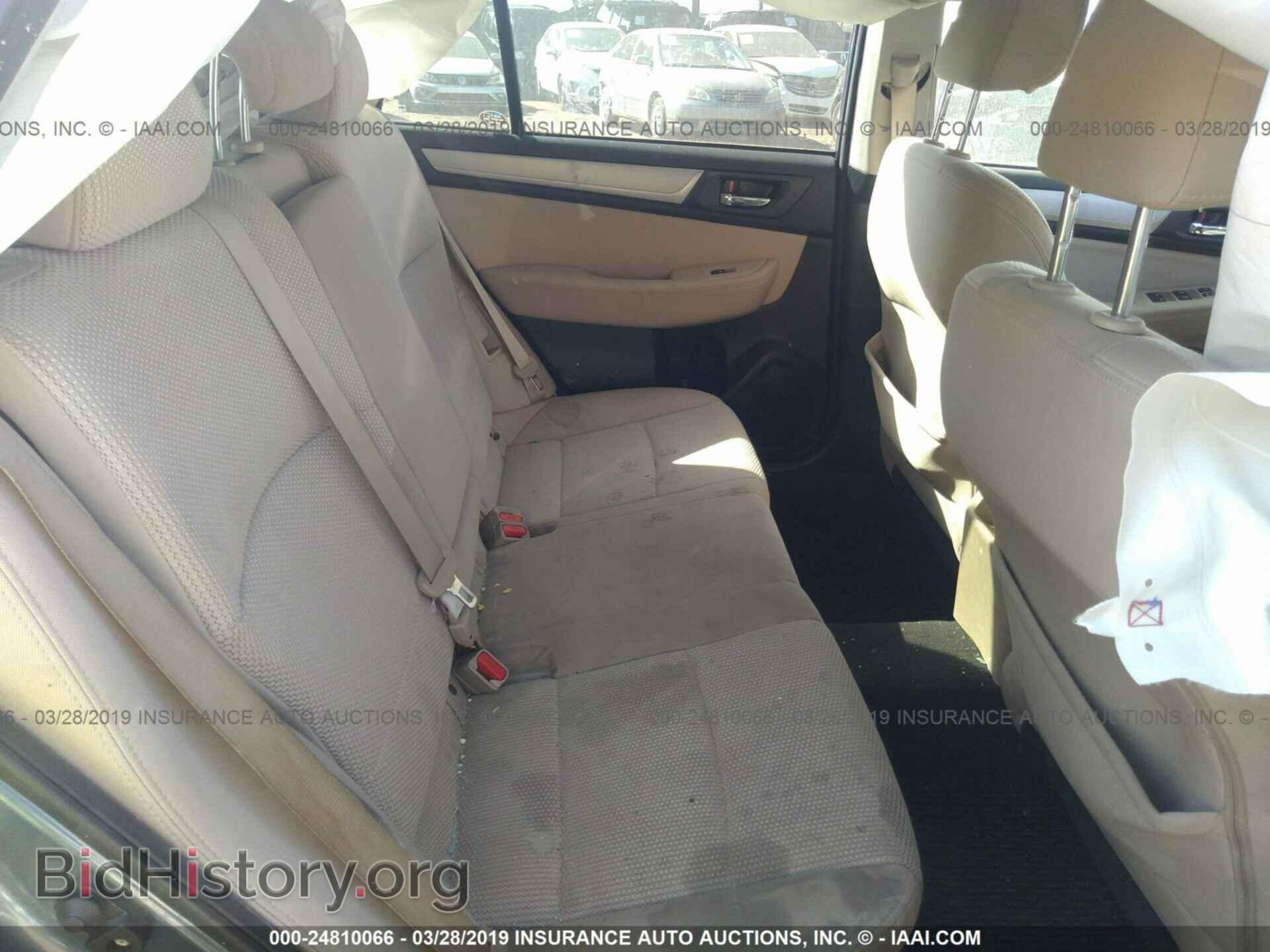 2016 SUBARU OUTBACK - VIN: 4S4BSBDC6G3213980 - Фото 8