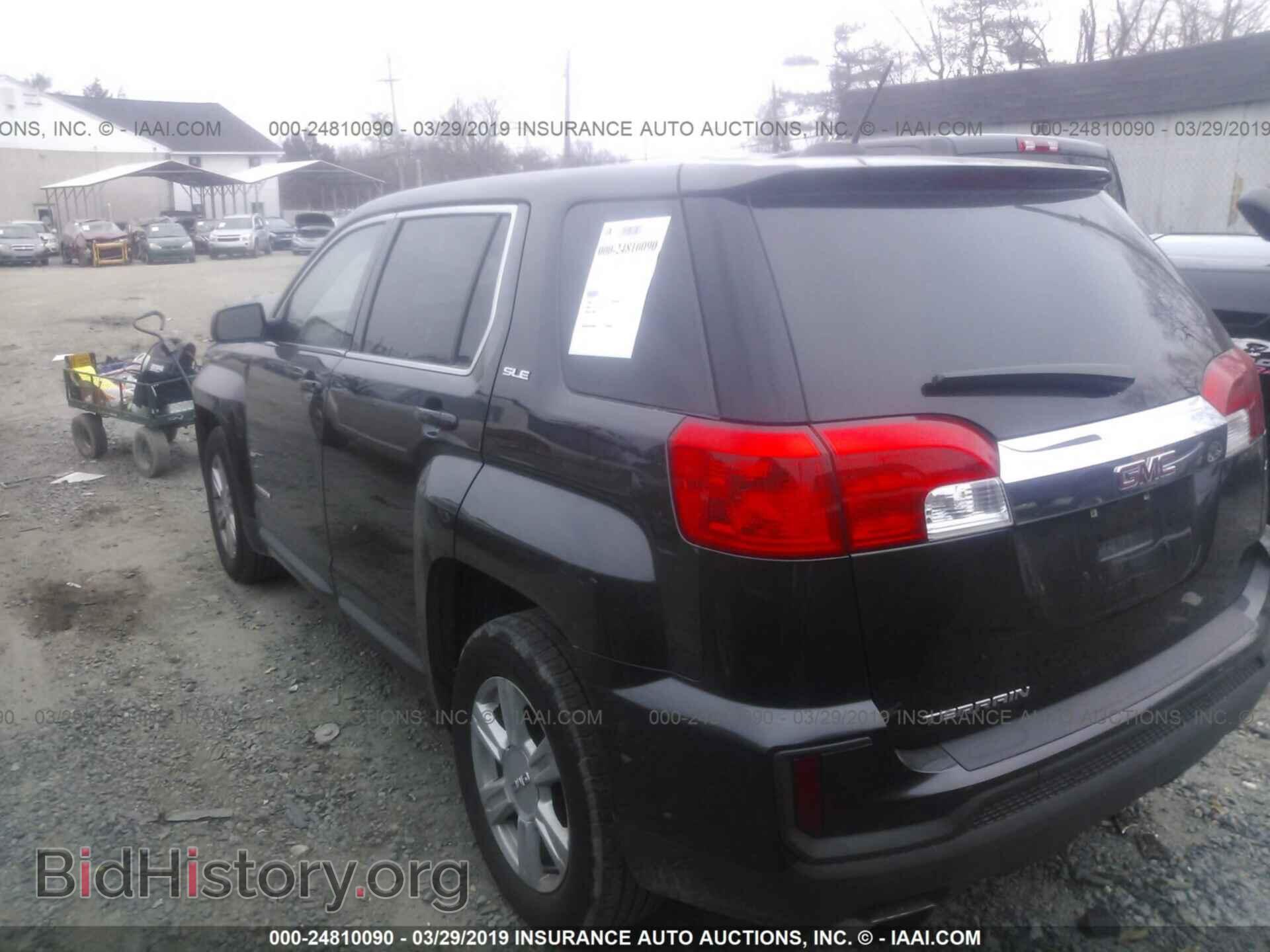 2016 GMC TERRAIN - VIN: 2GKALMEK0G6288704 - Фото 3
